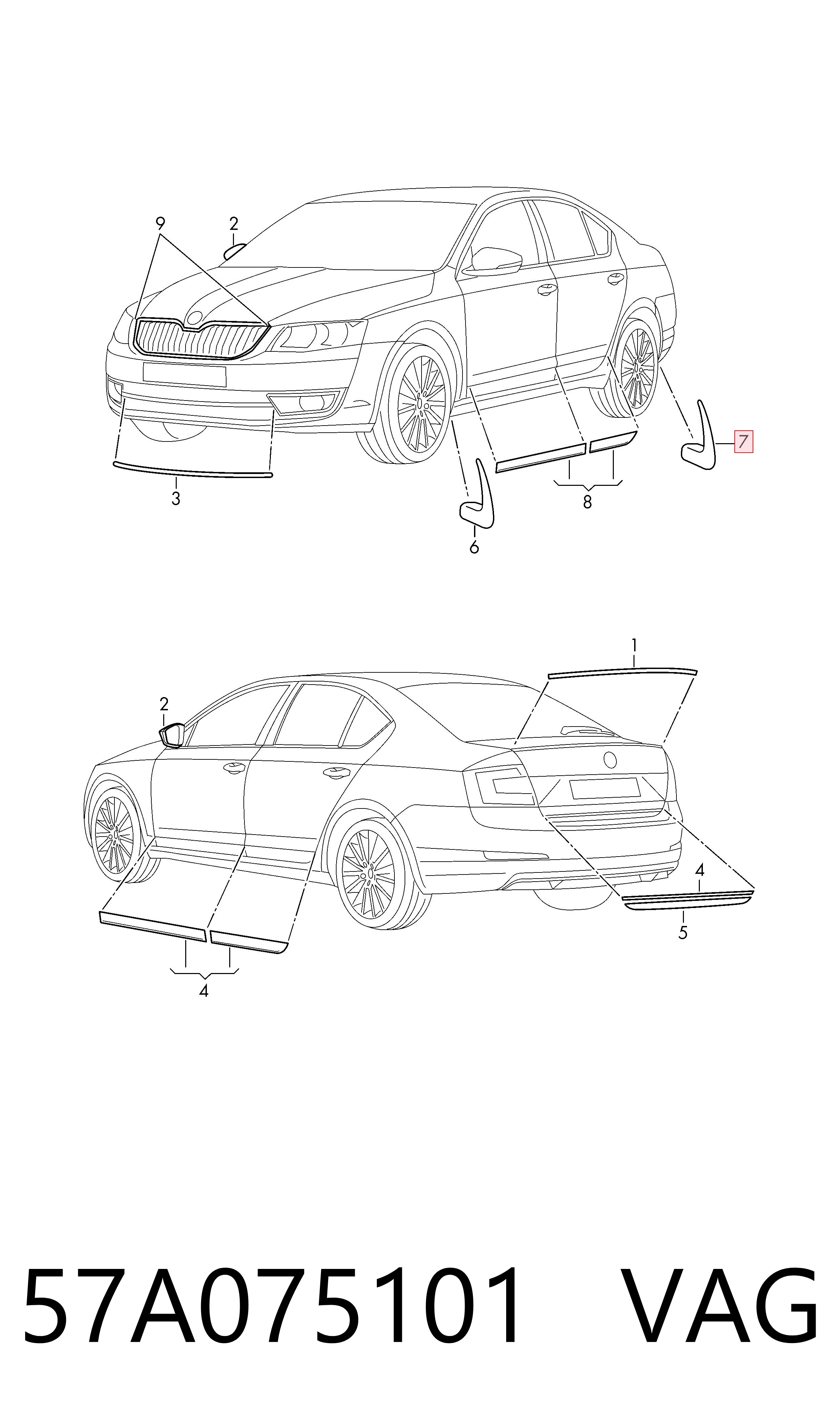 57A075101 VAG 