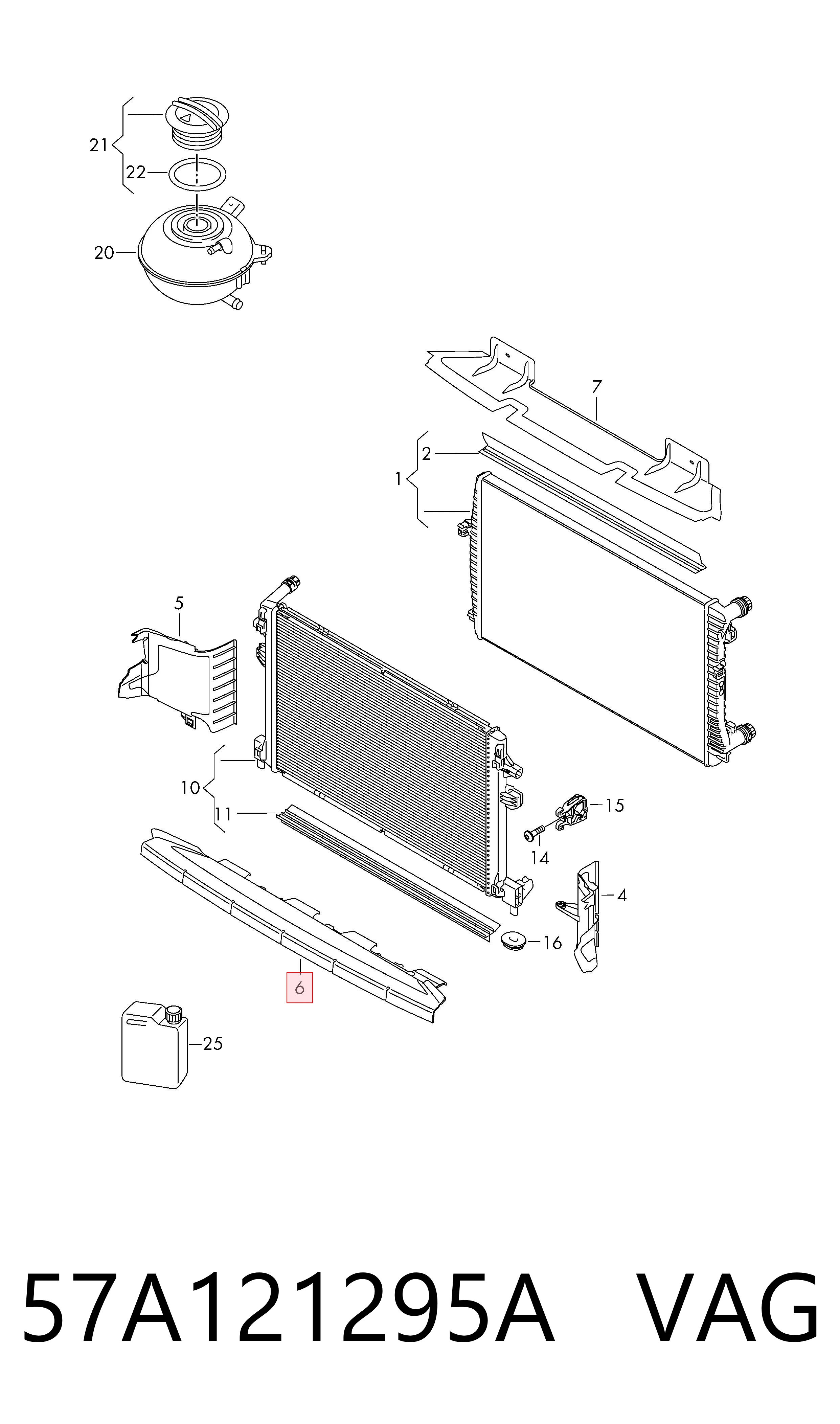 57A121295A VAG