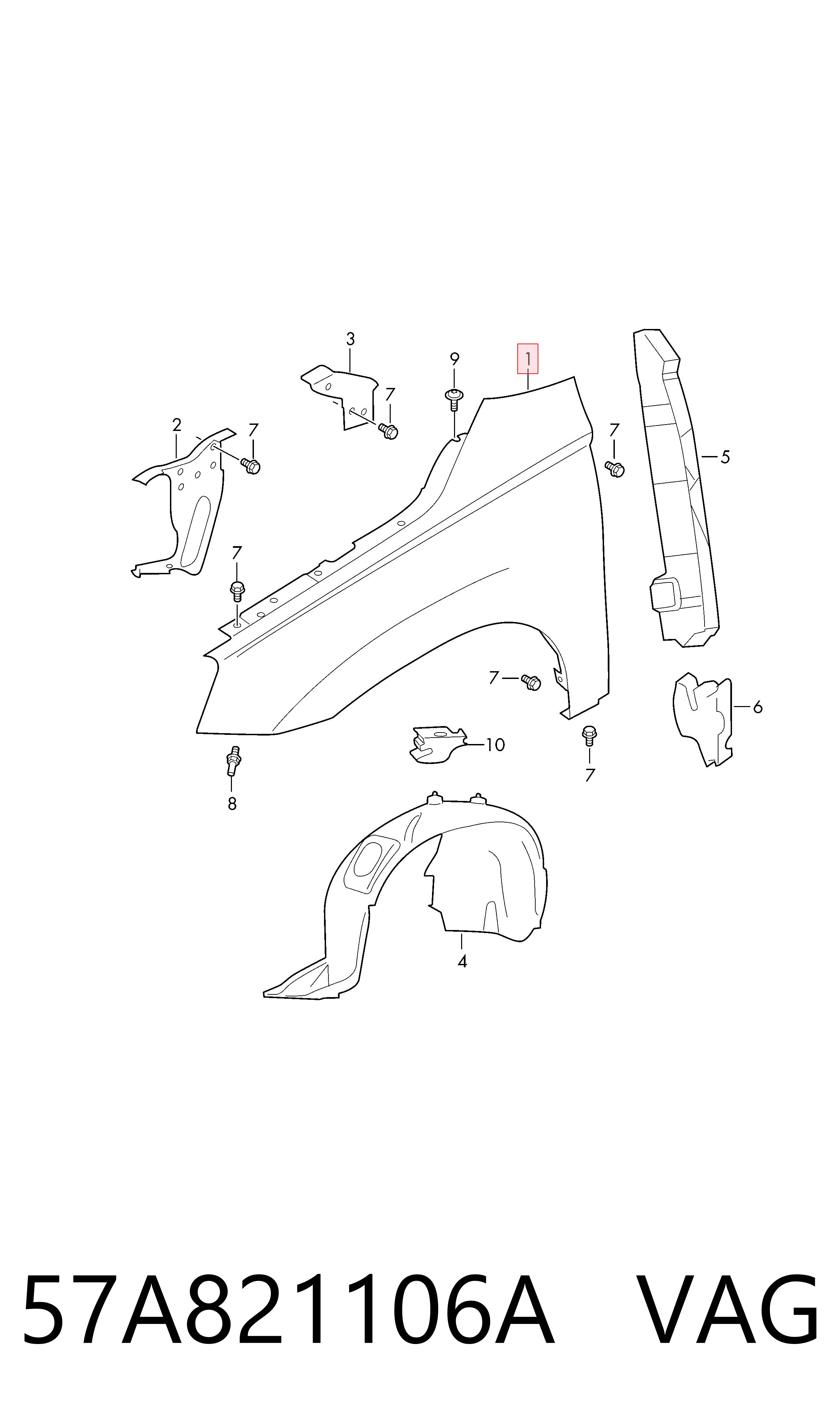 57A821106A VAG