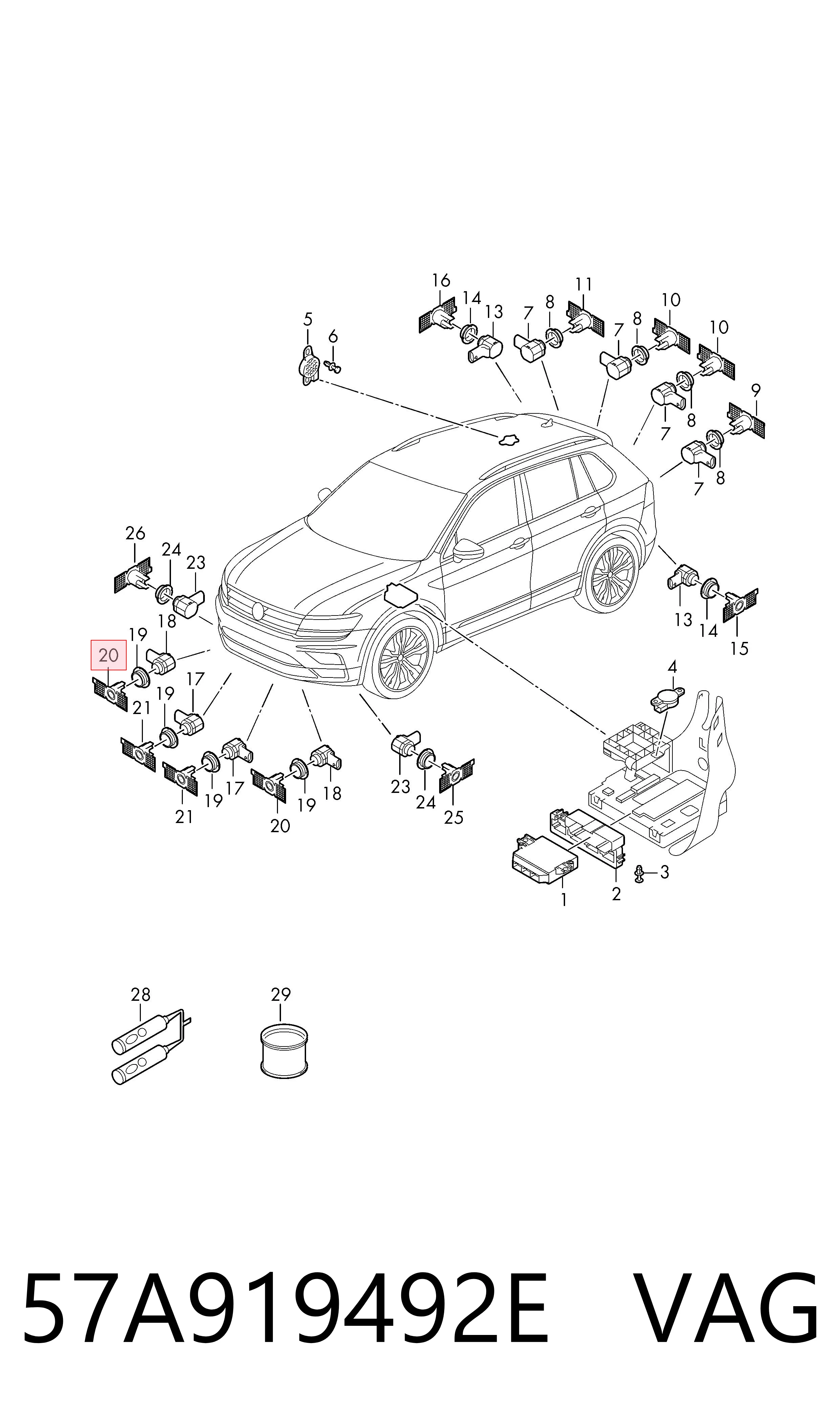 57A919492E VAG 