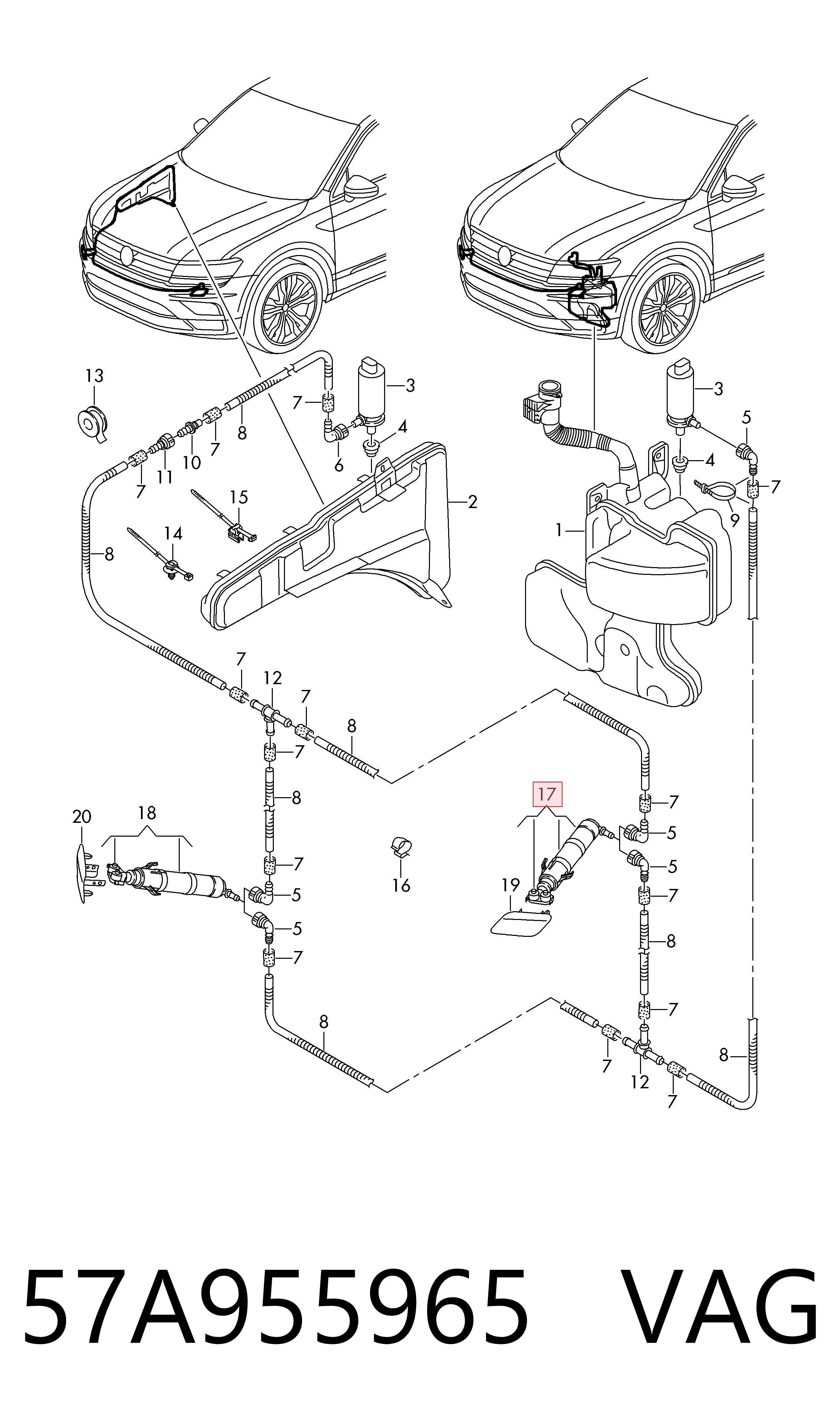 57A955965 VAG 