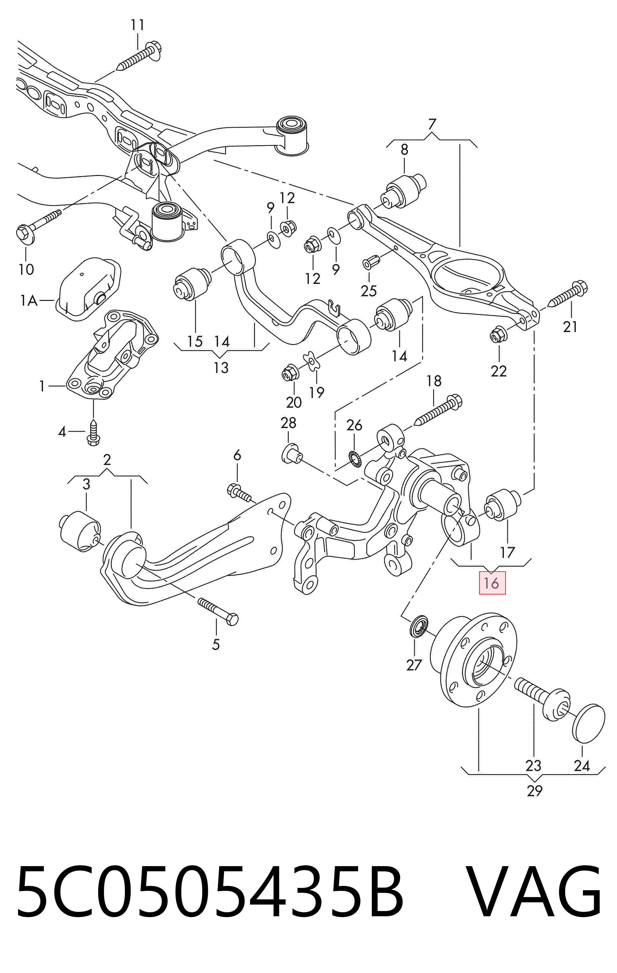 5C0505435B VAG