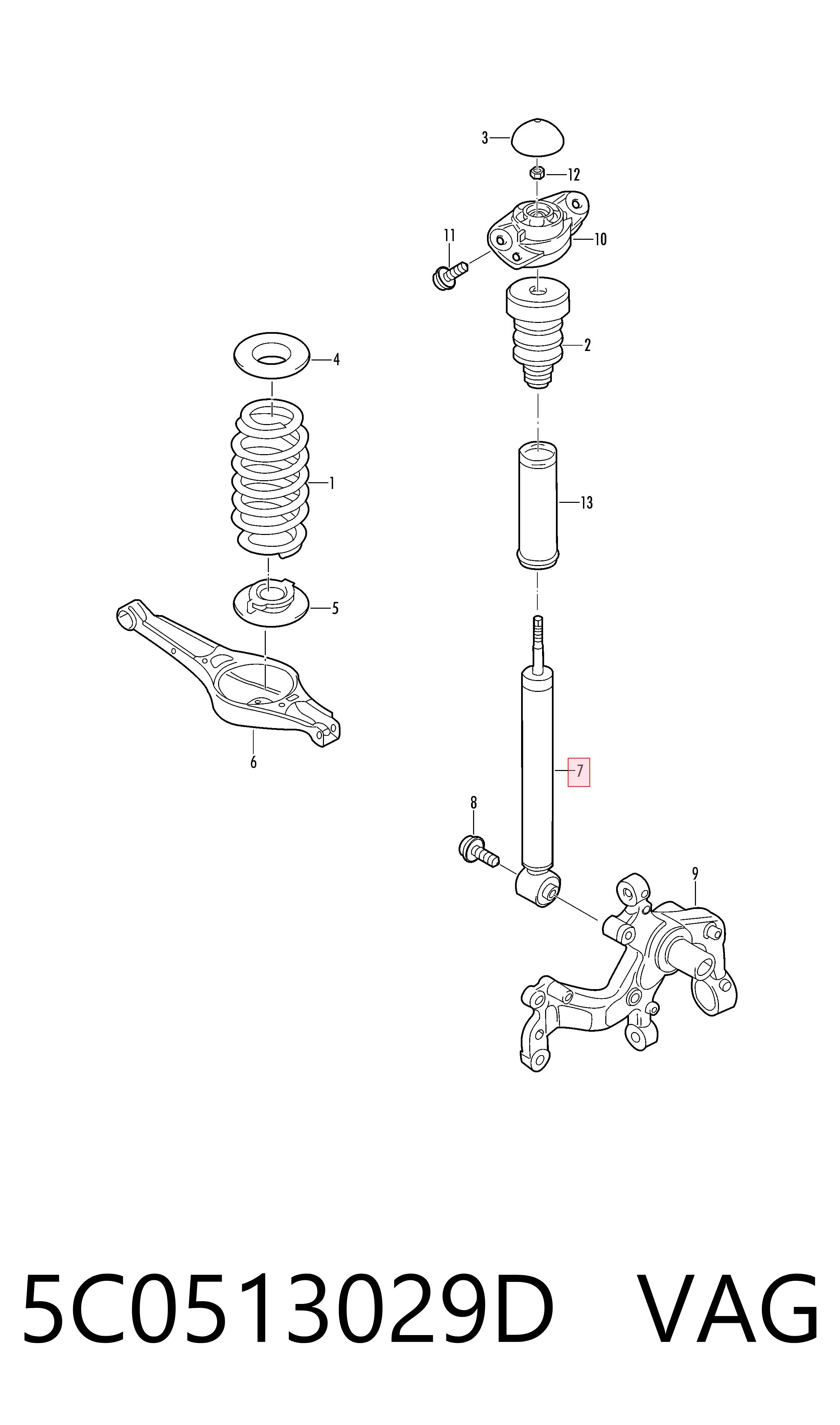 5C0513029D VAG