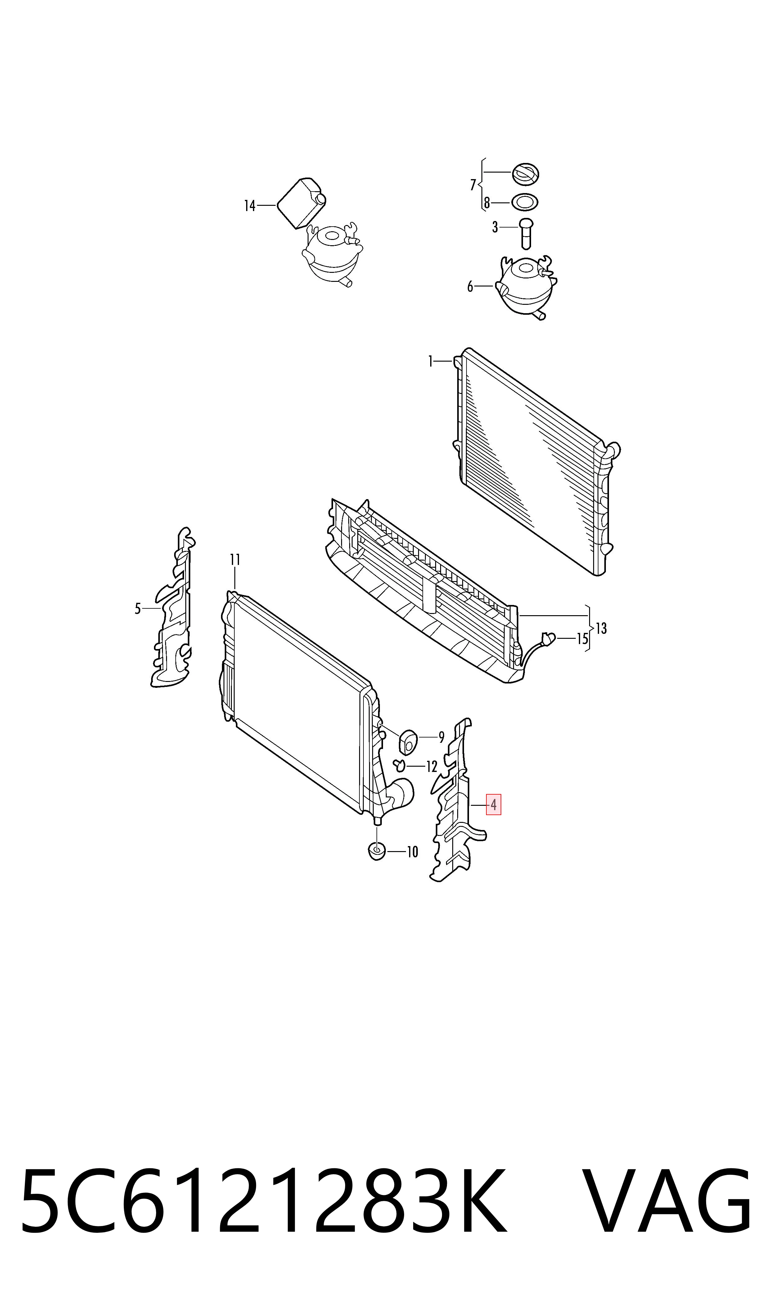 5C6121283K VAG