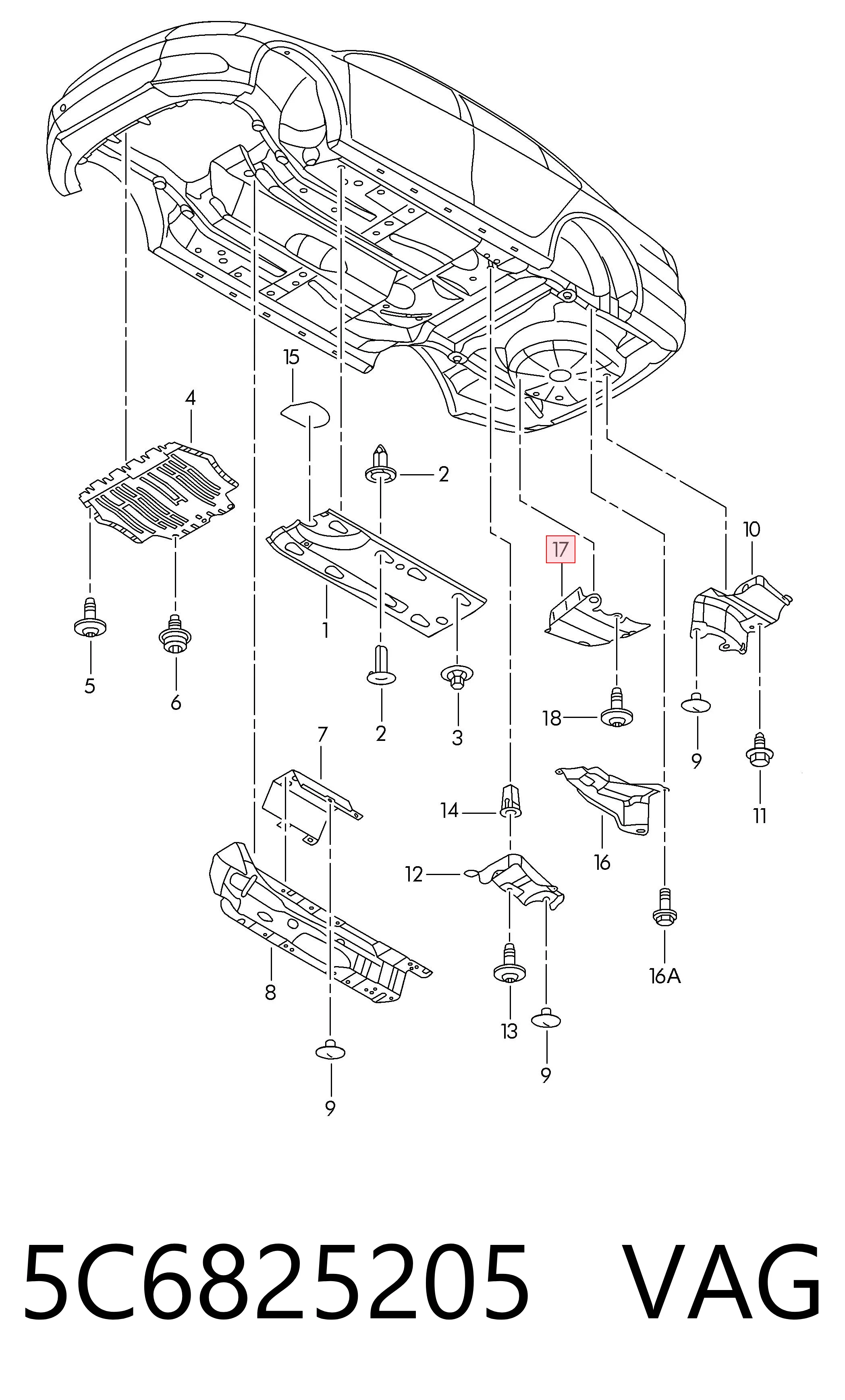 5C6825205 VAG