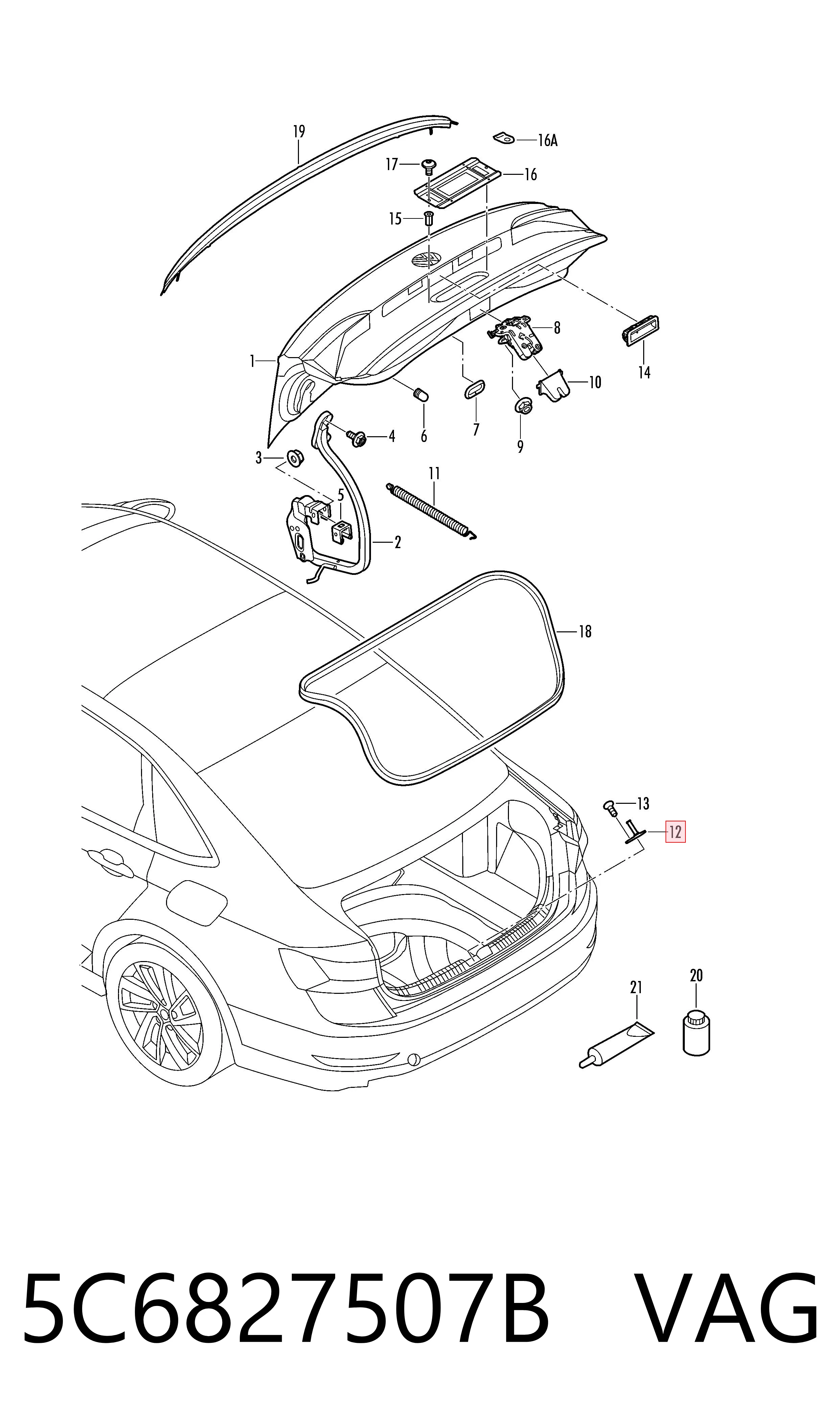 5C6827507B VAG 