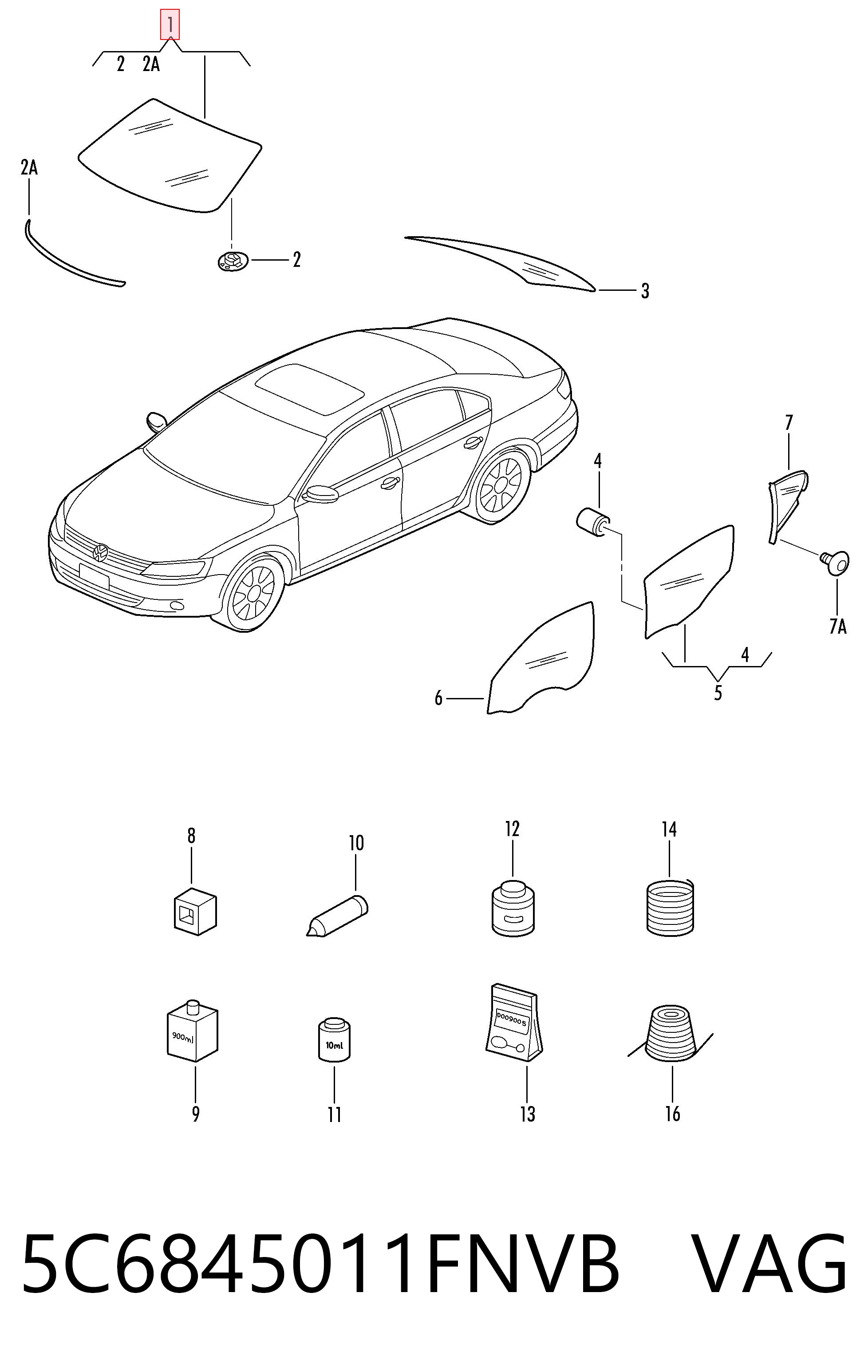 5C6845011FNVB VAG