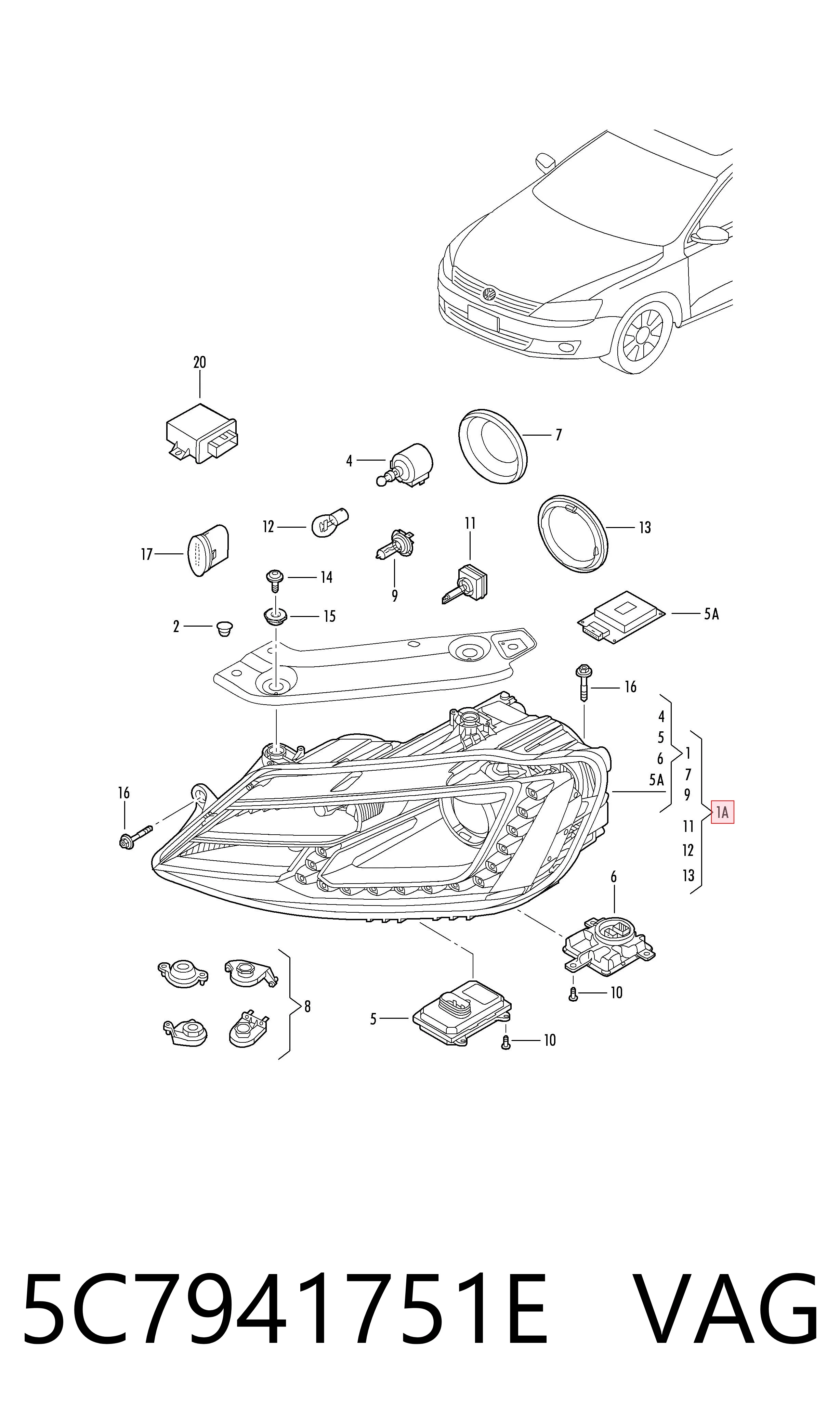 5C7941751E VAG