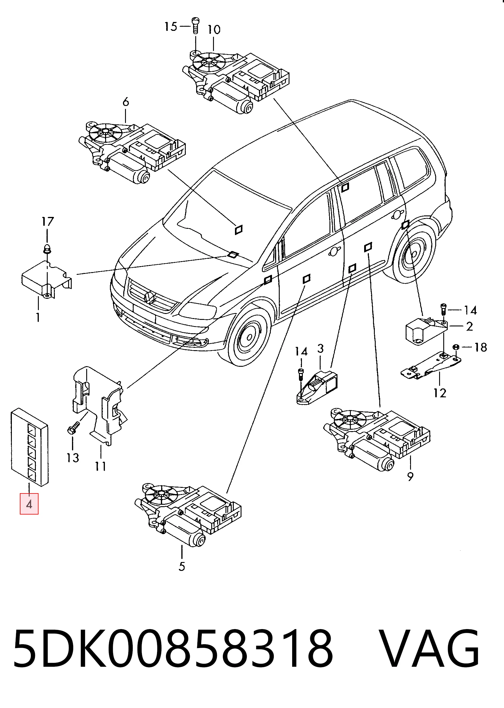 Compre Unidade de conforto Volkswagen Jetta 5