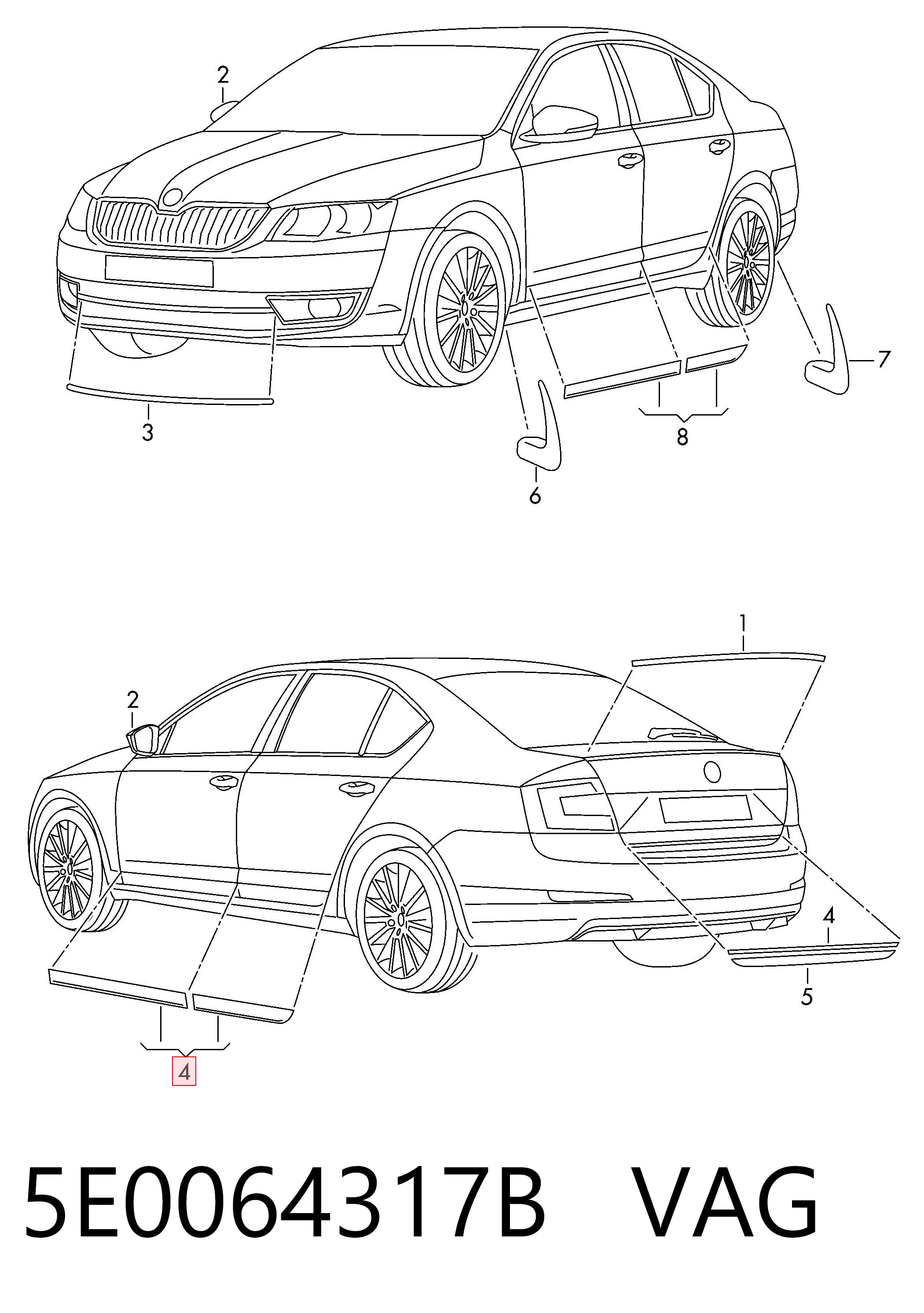 5E0064317B VAG