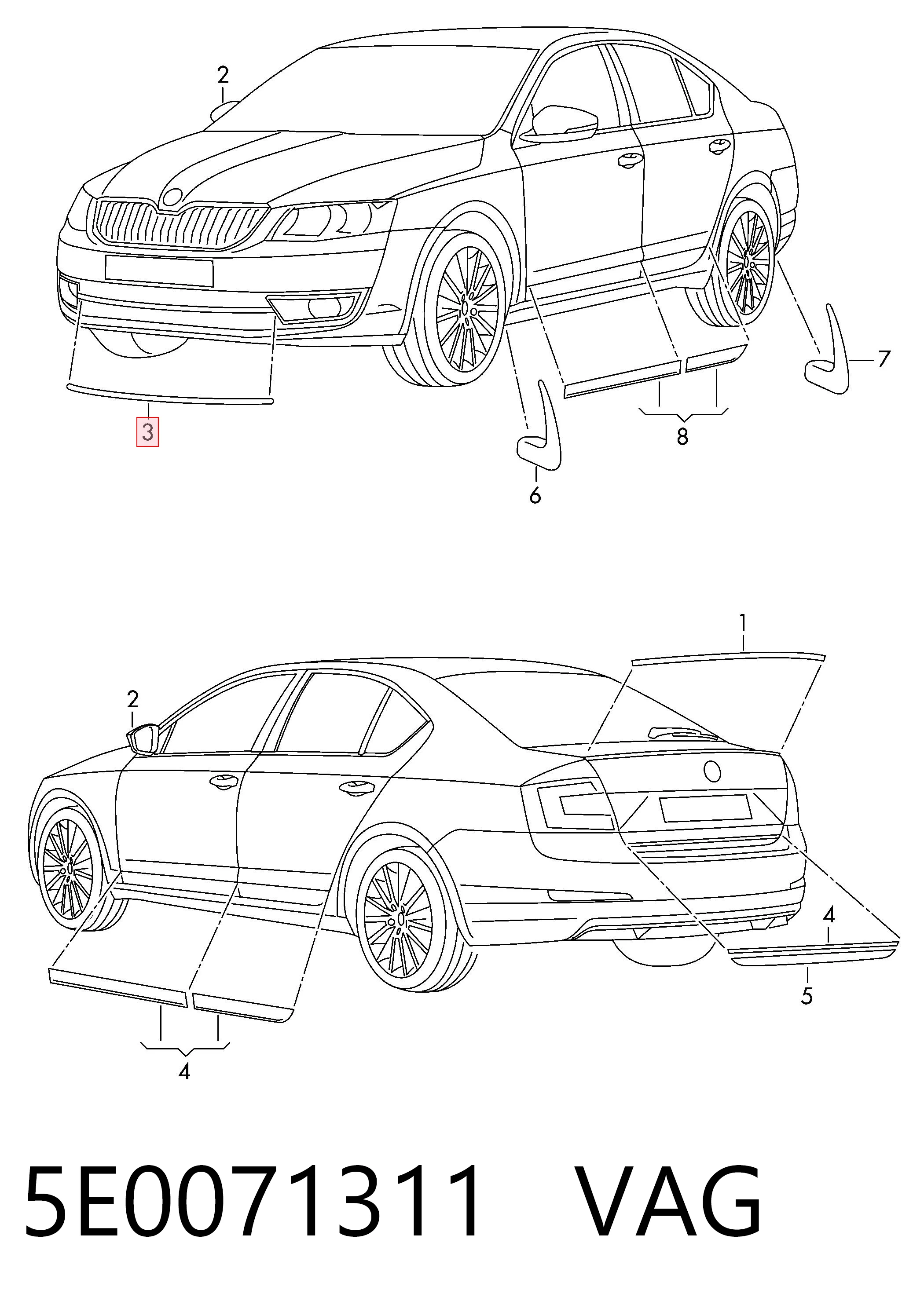 5E0071311 VAG 