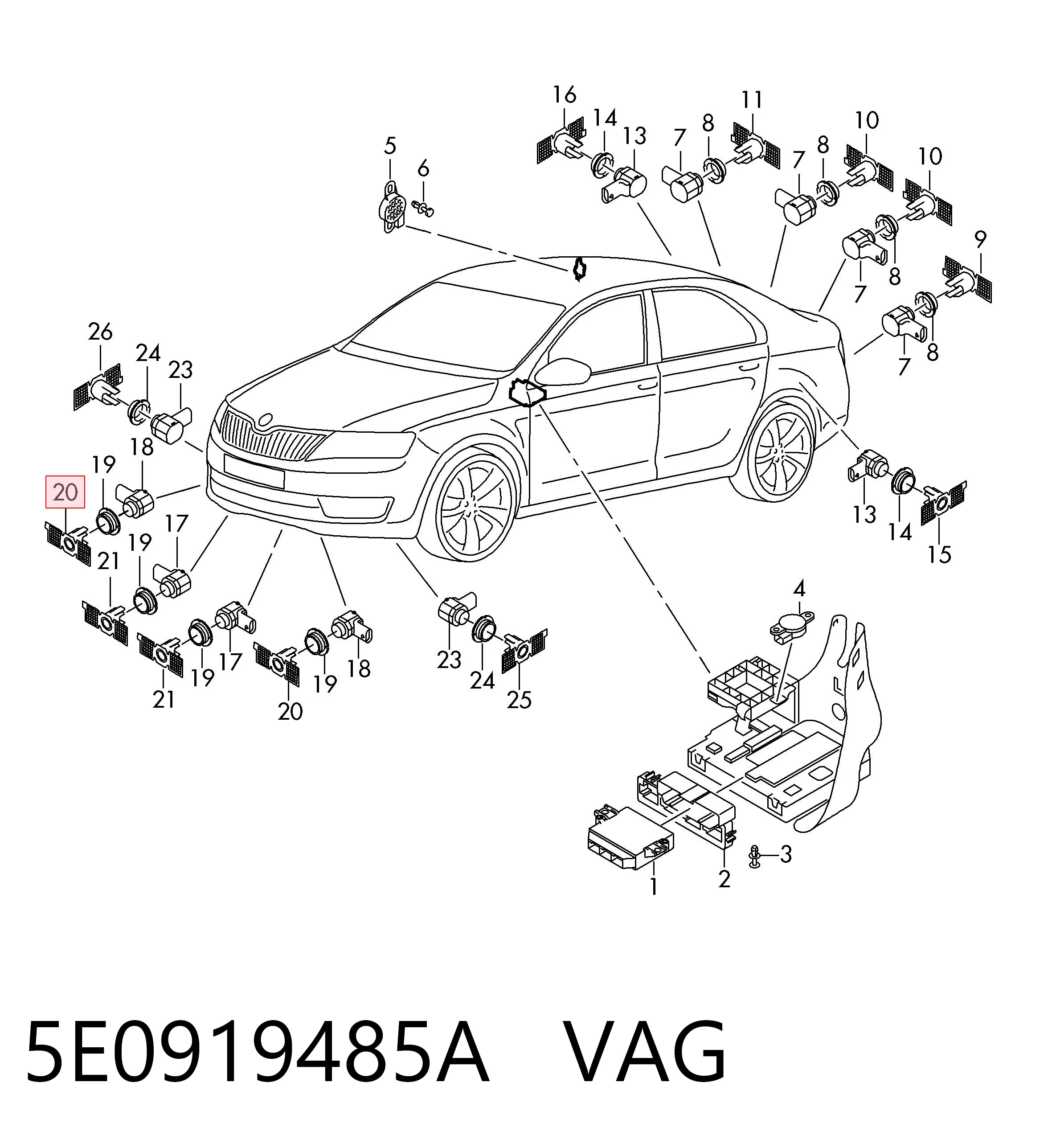 5E0919485A VAG 