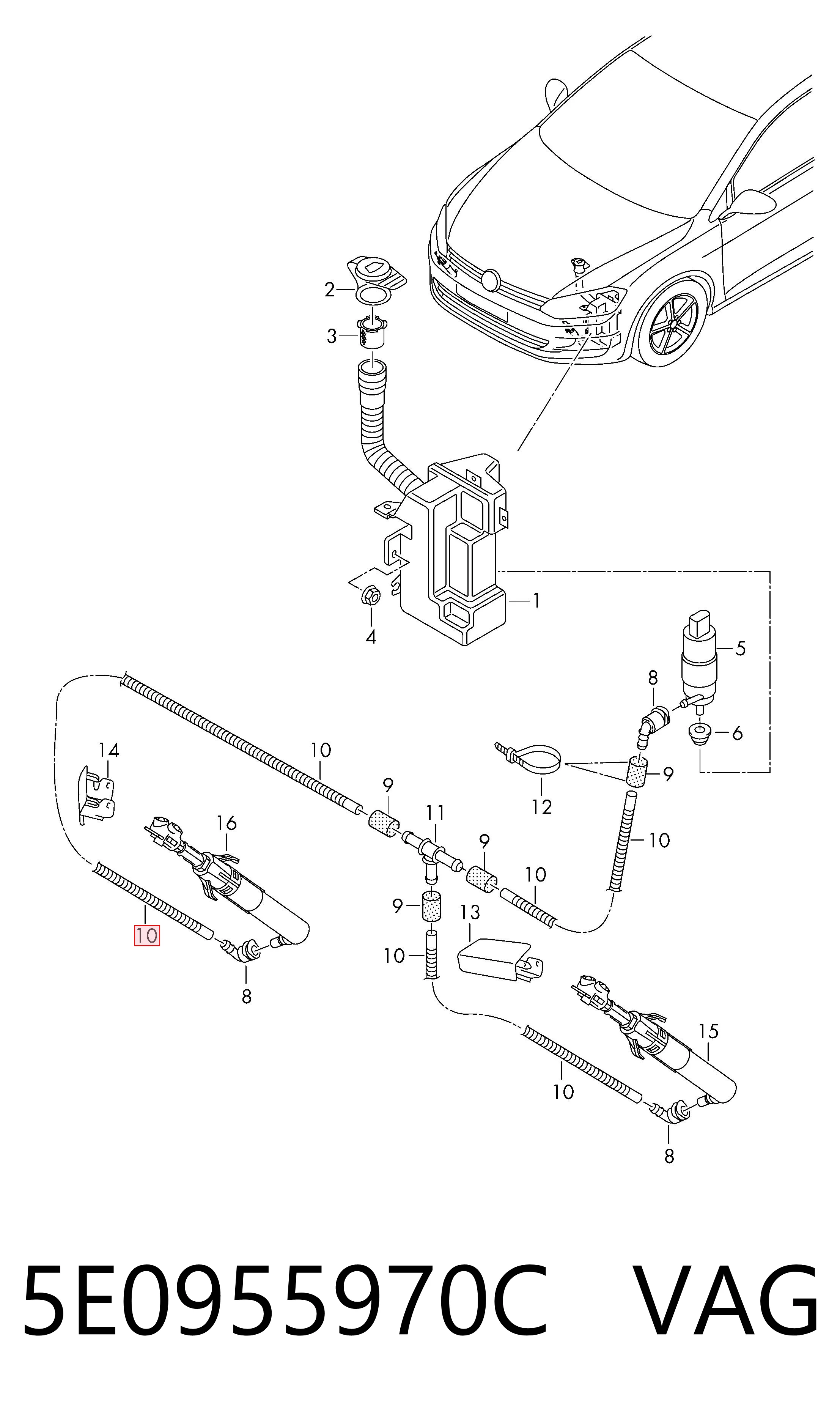 5E0955970C VAG 