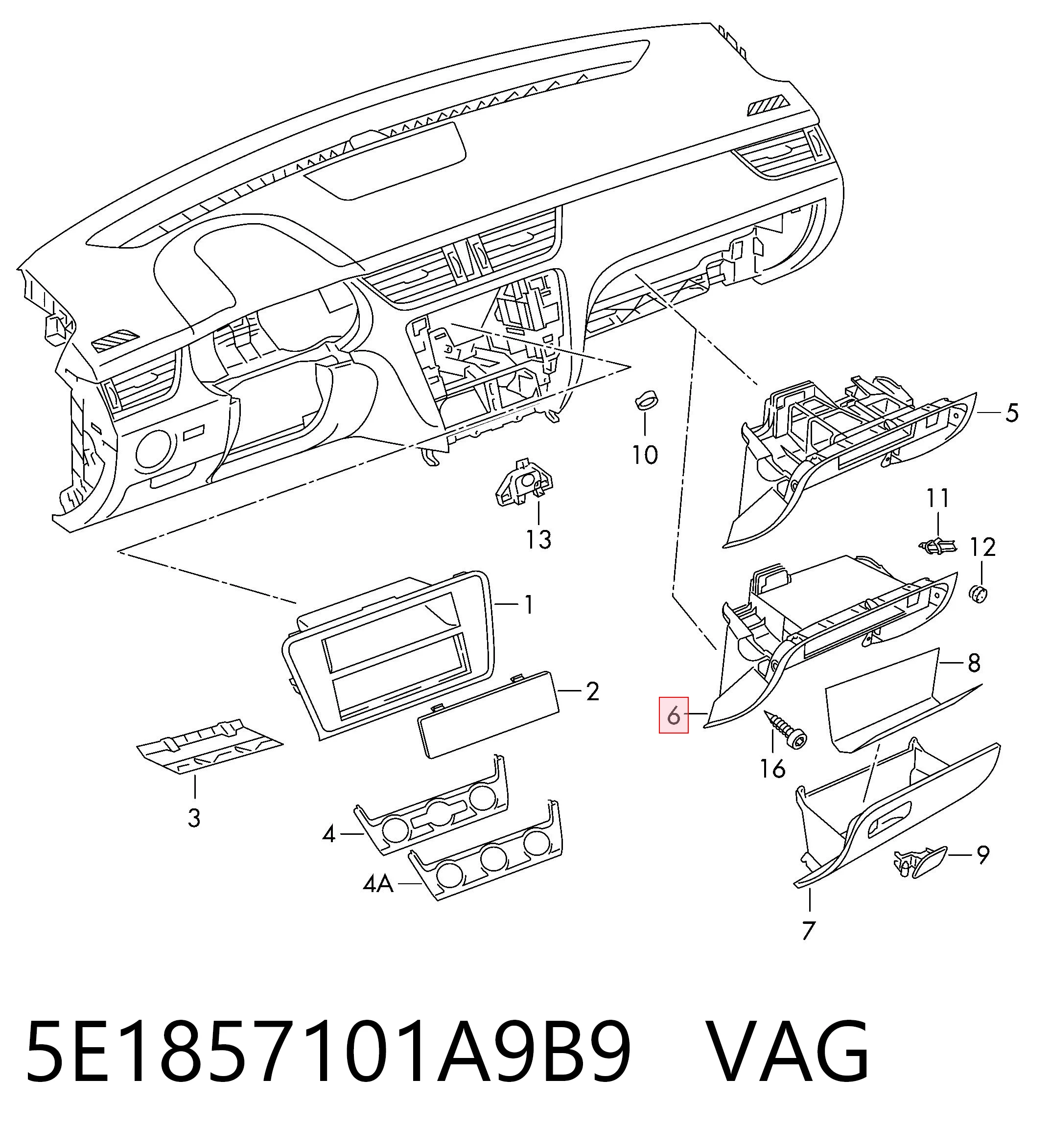 5E1857101A9B9 VAG