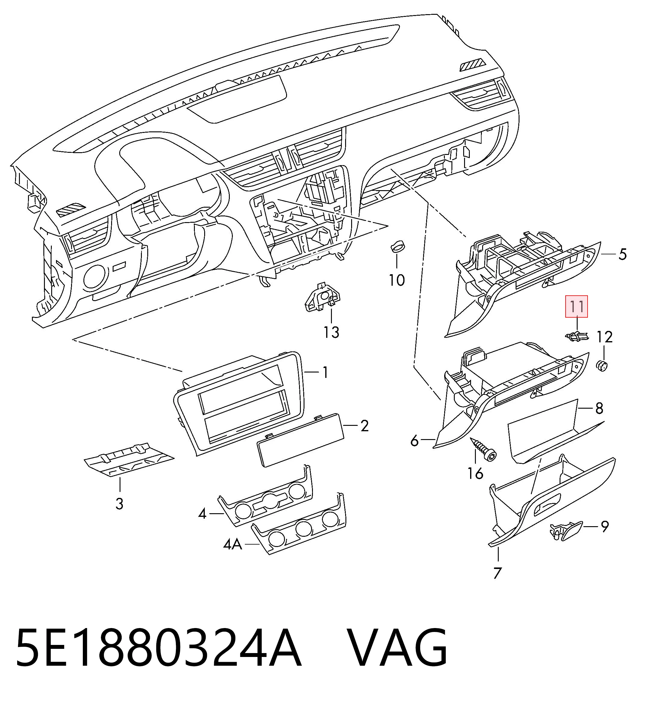 5E1880324A VAG 