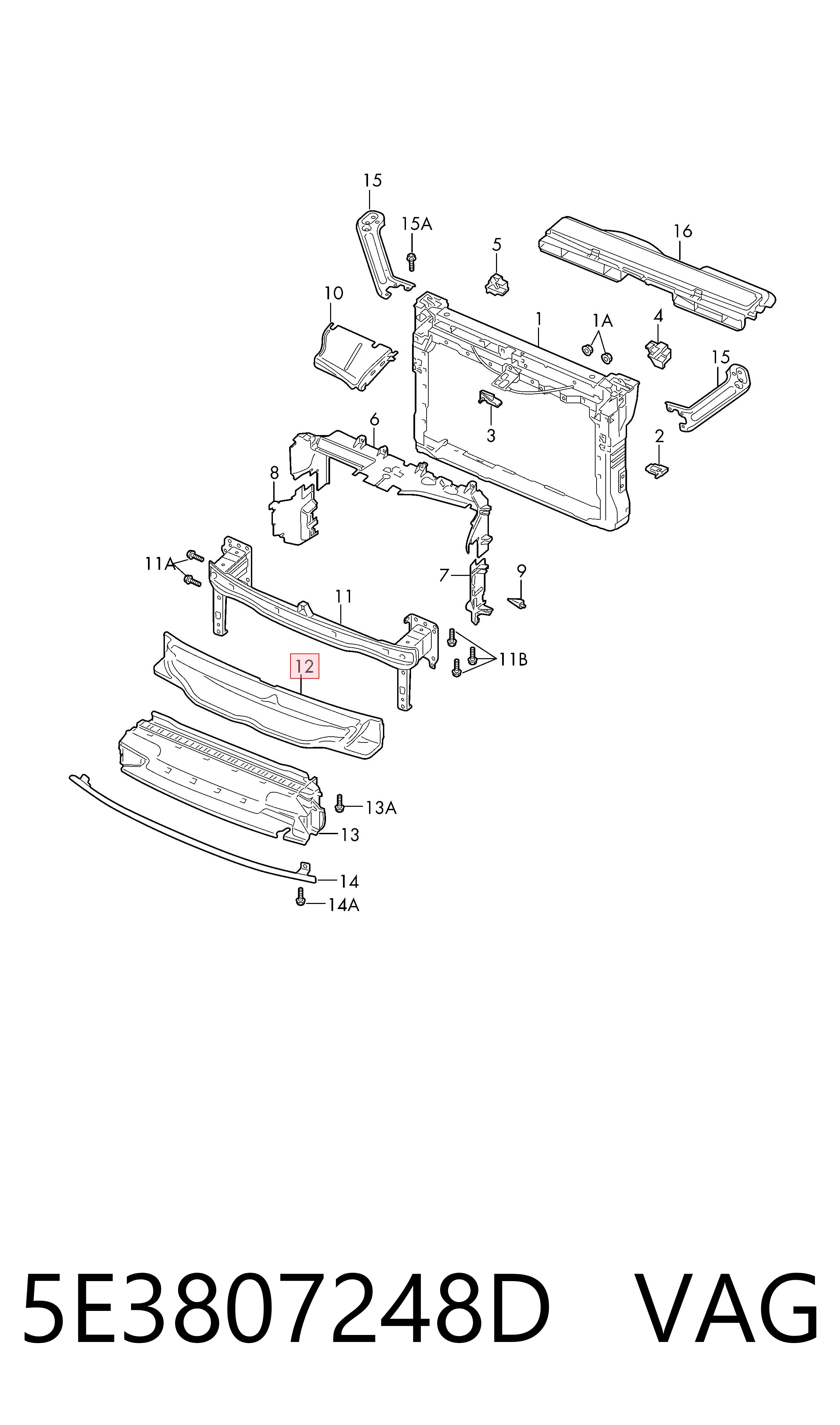 5E3807248D VAG
