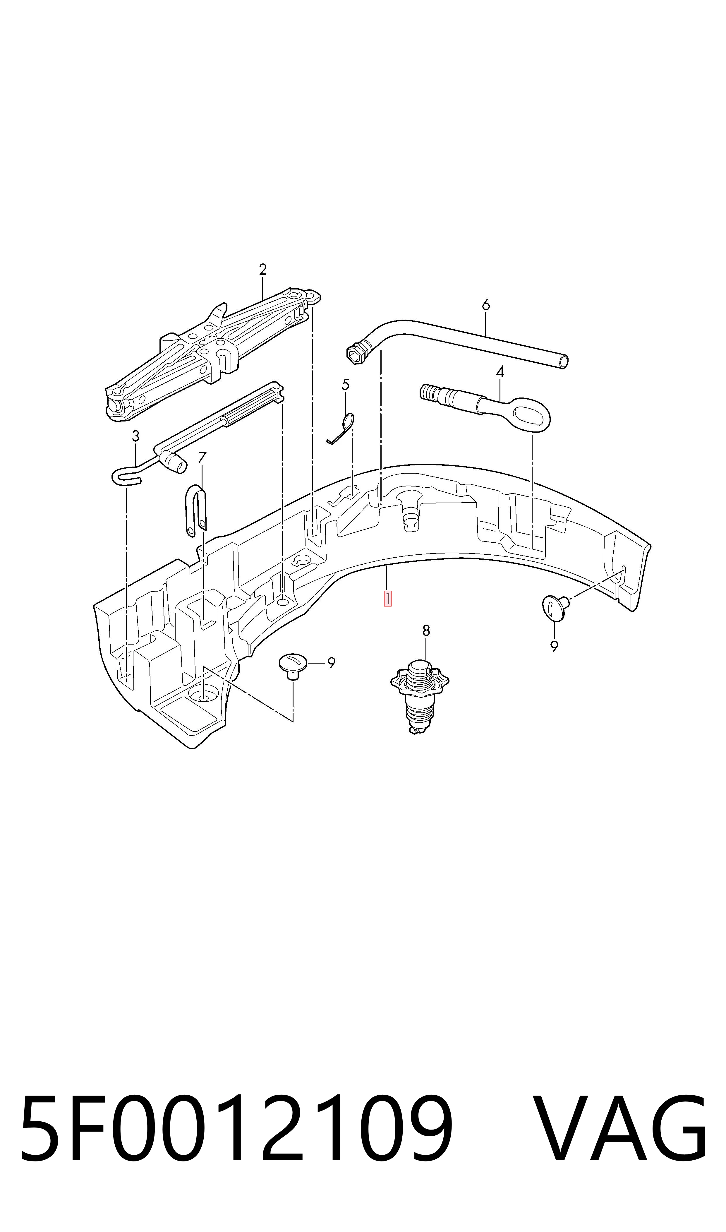 5F0012109 VAG