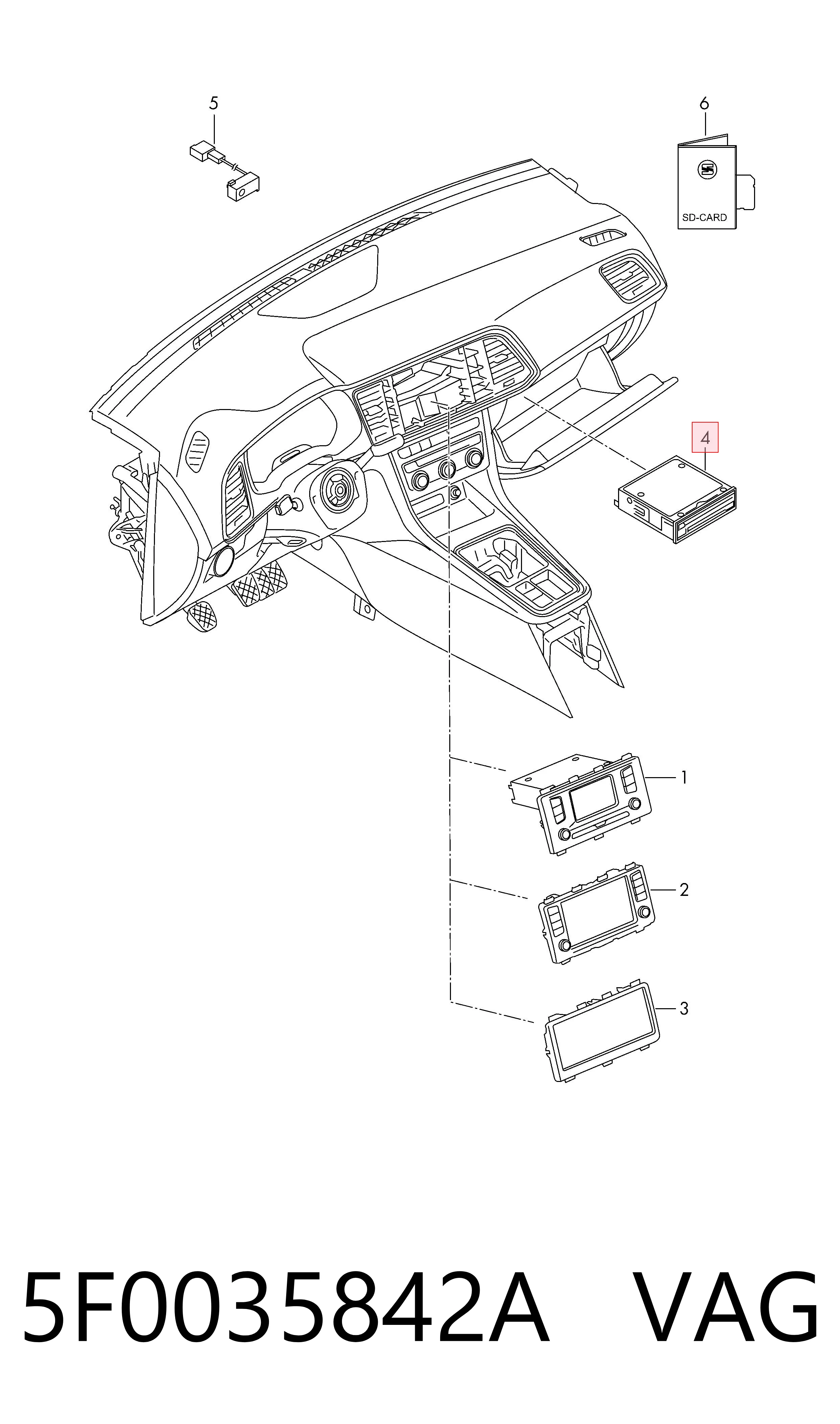 5F0035842A VAG
