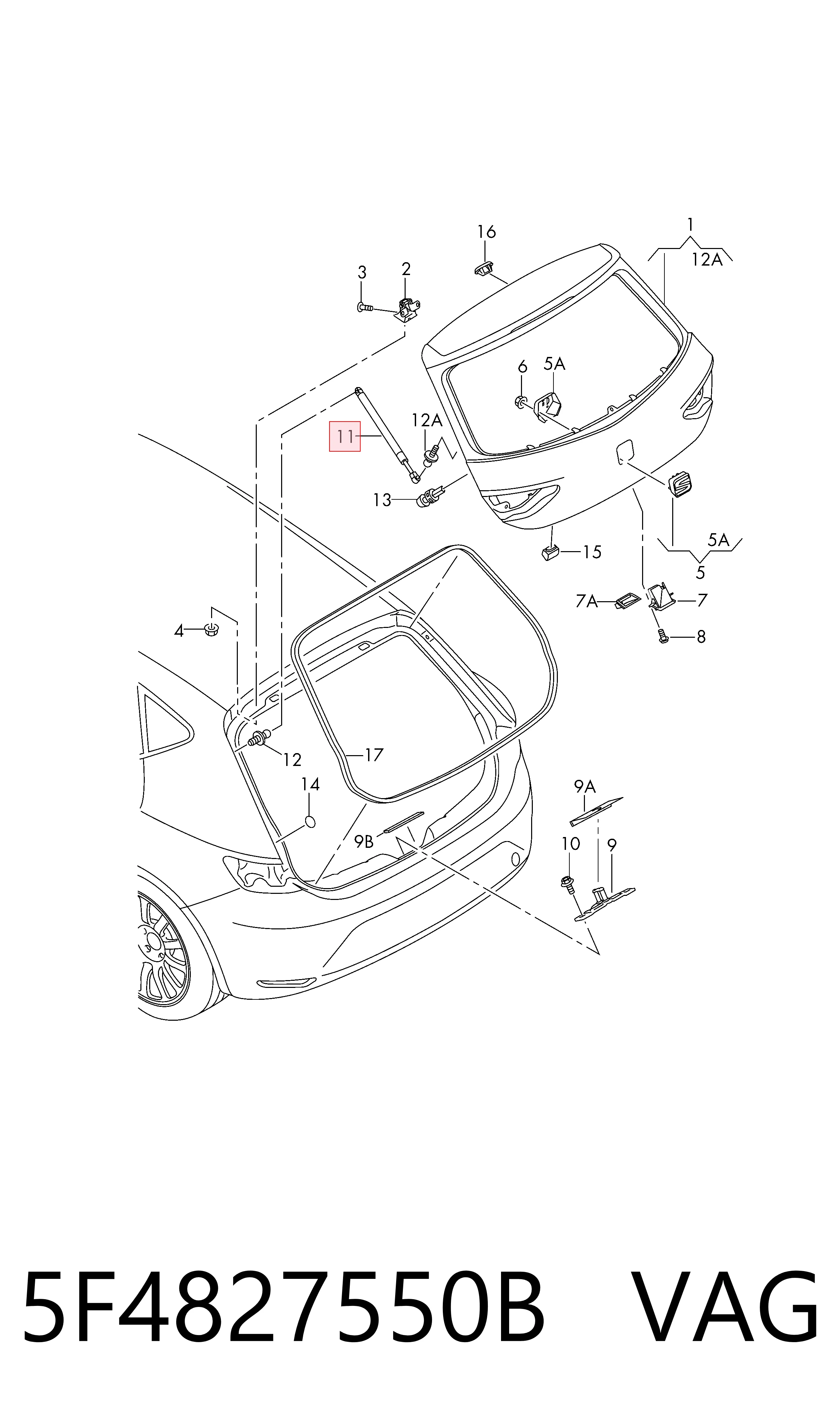 5F4827550B VAG