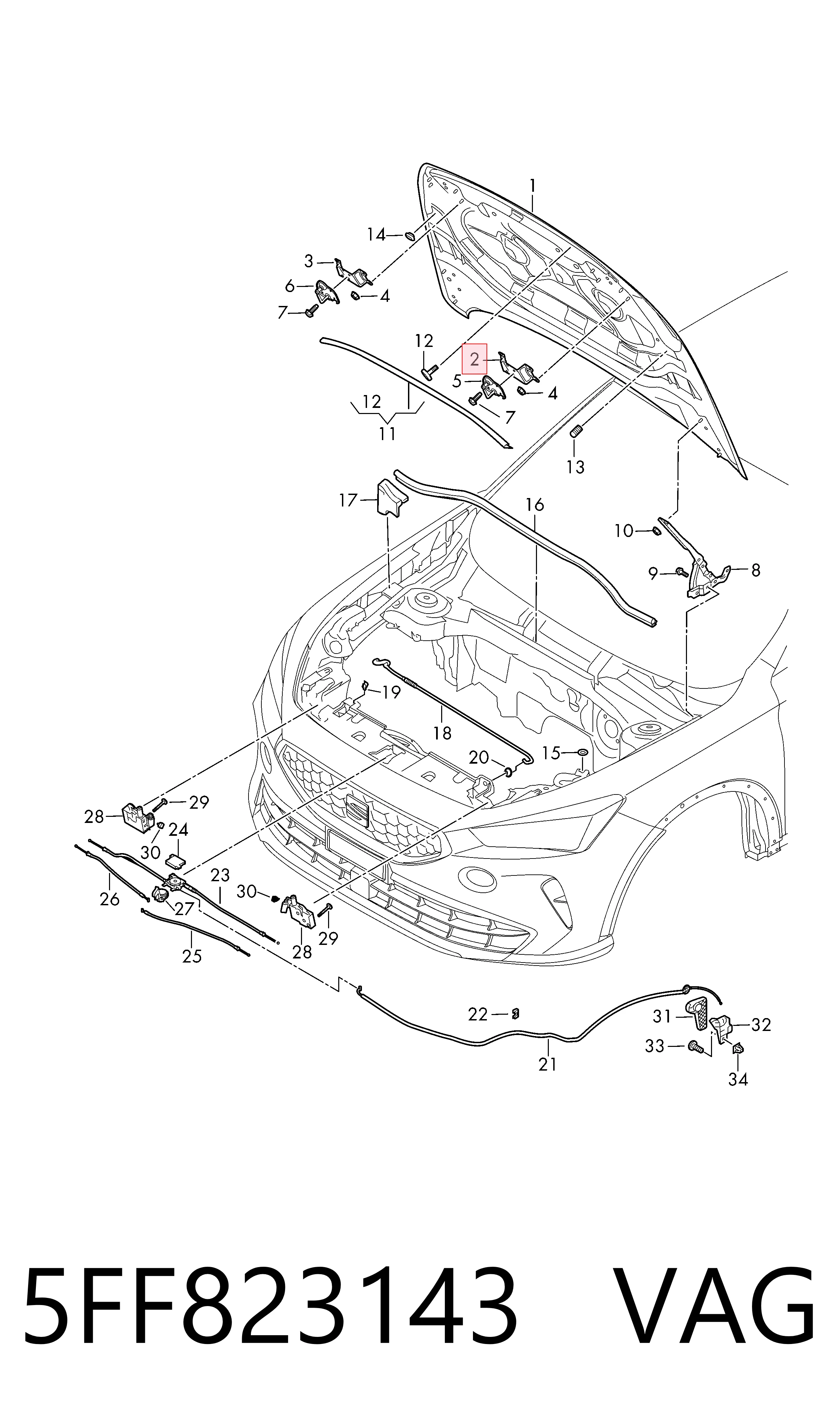 5FF823143 VAG