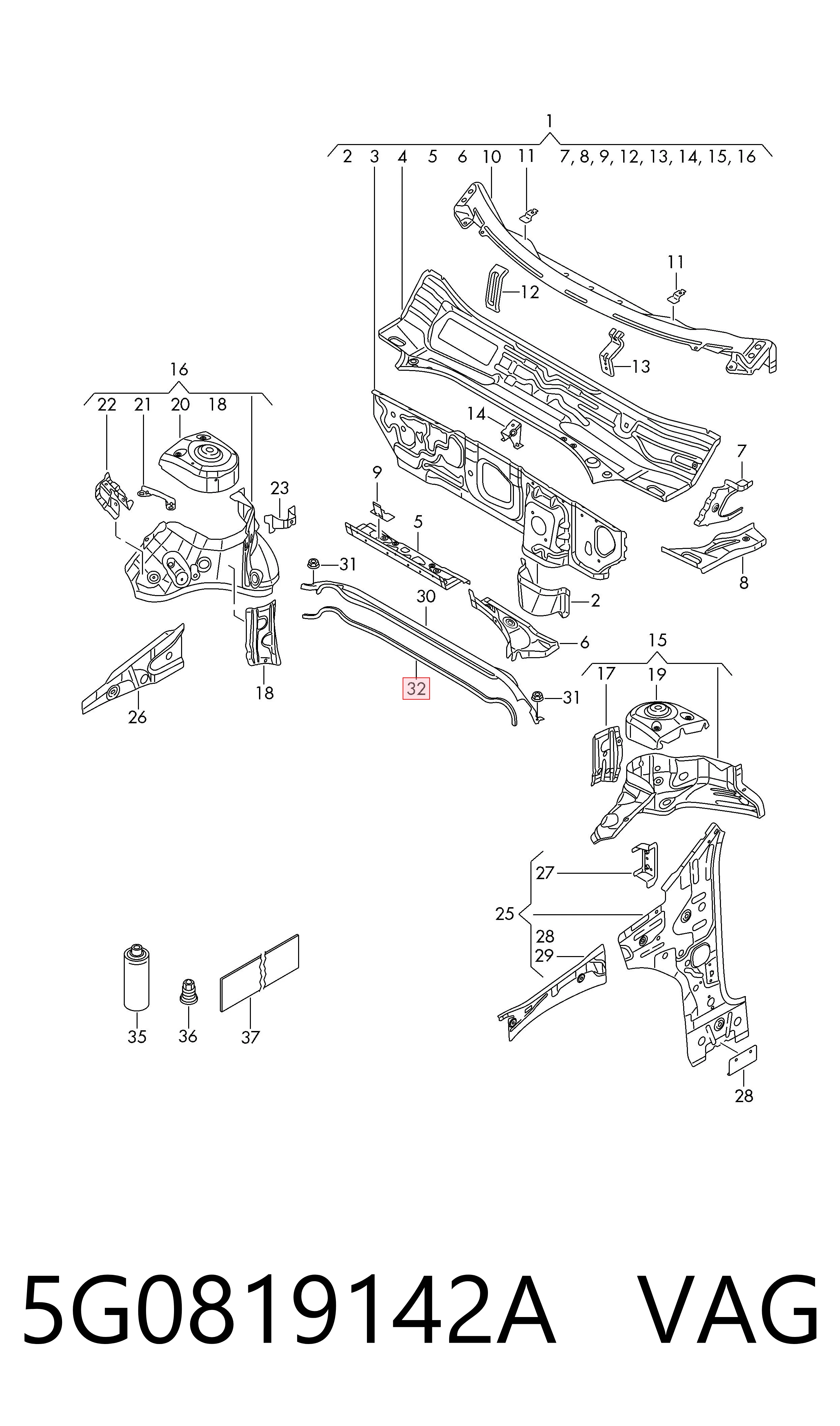 5G0819142A VAG