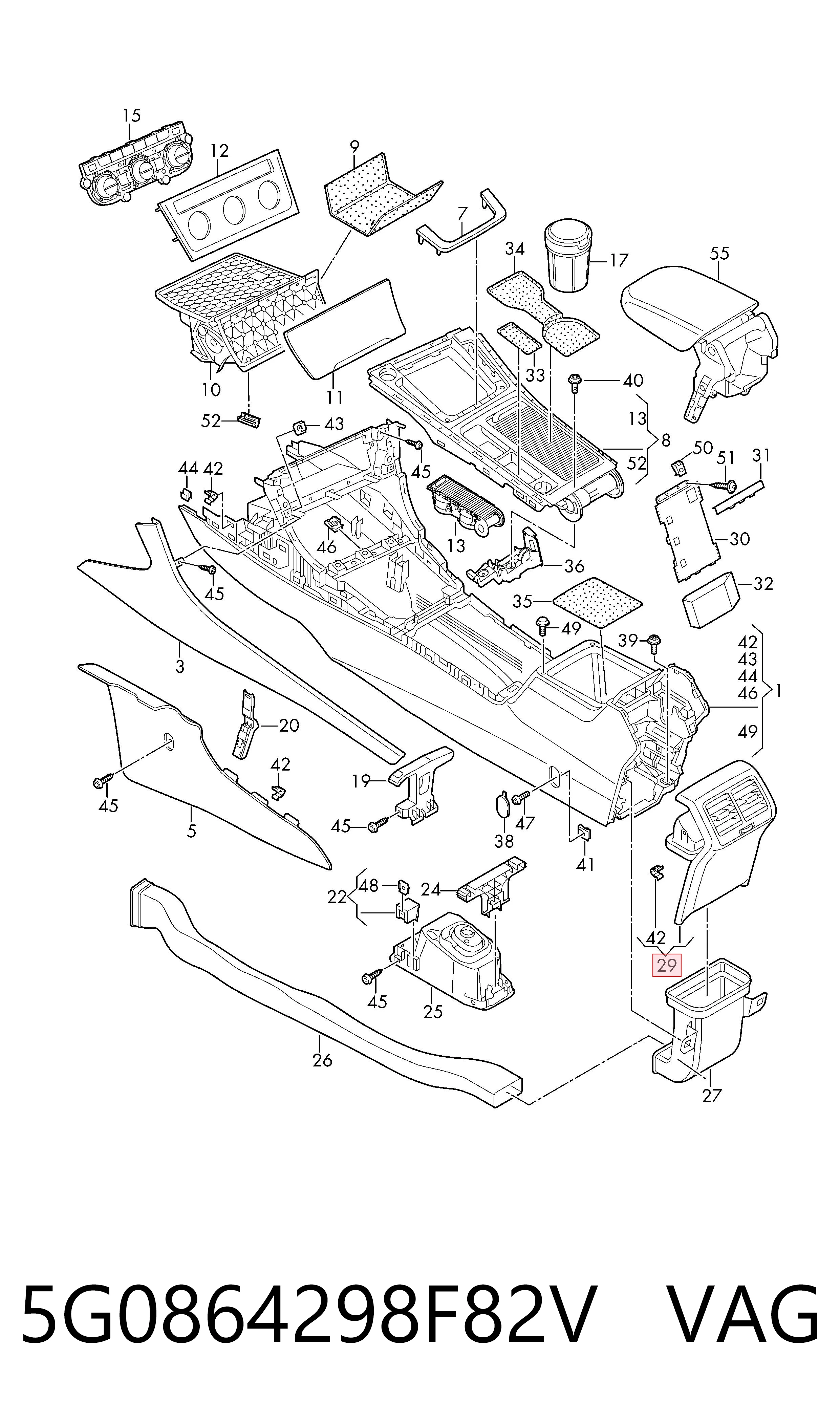 5G0864298F82V VAG 