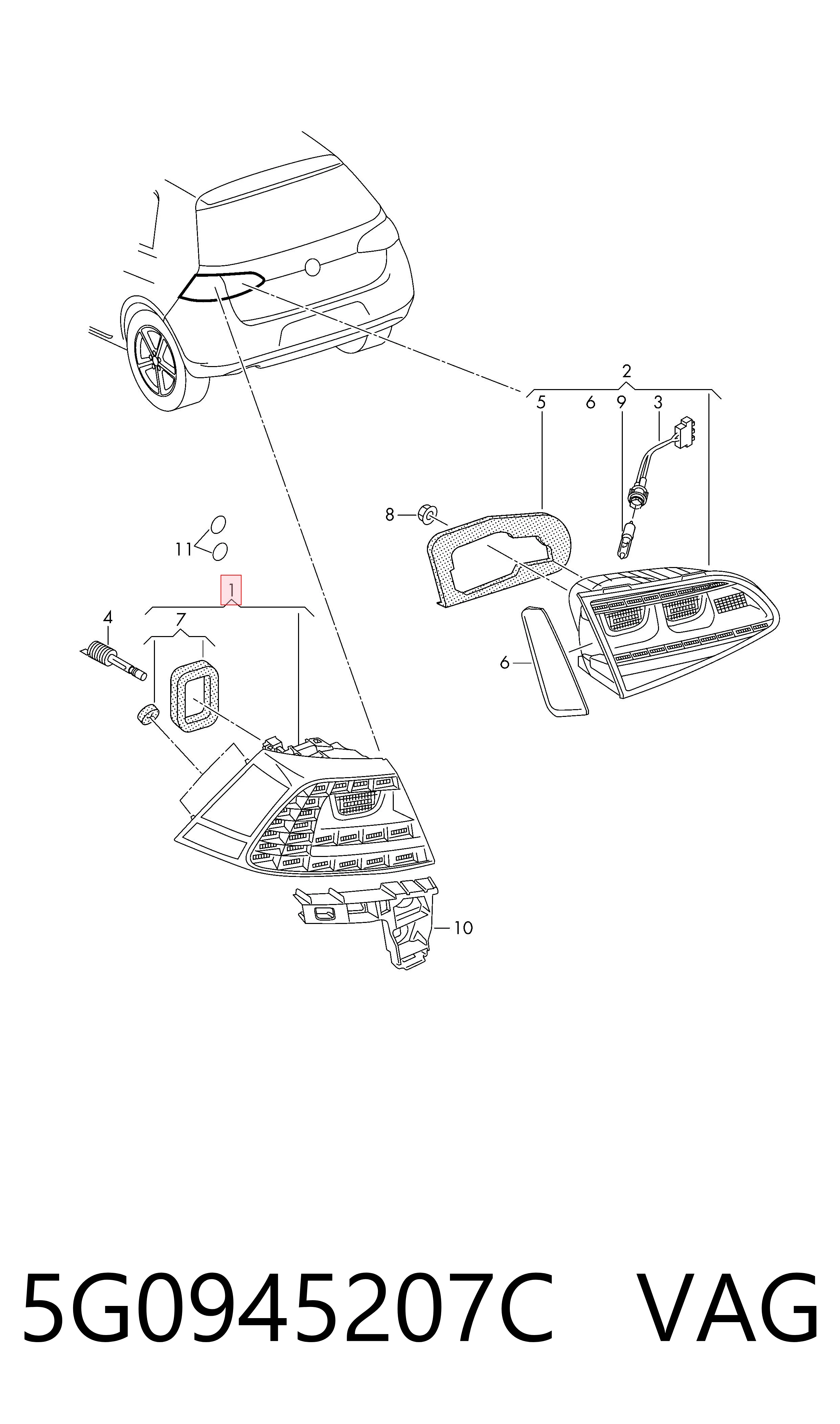 5G0945207C VAG