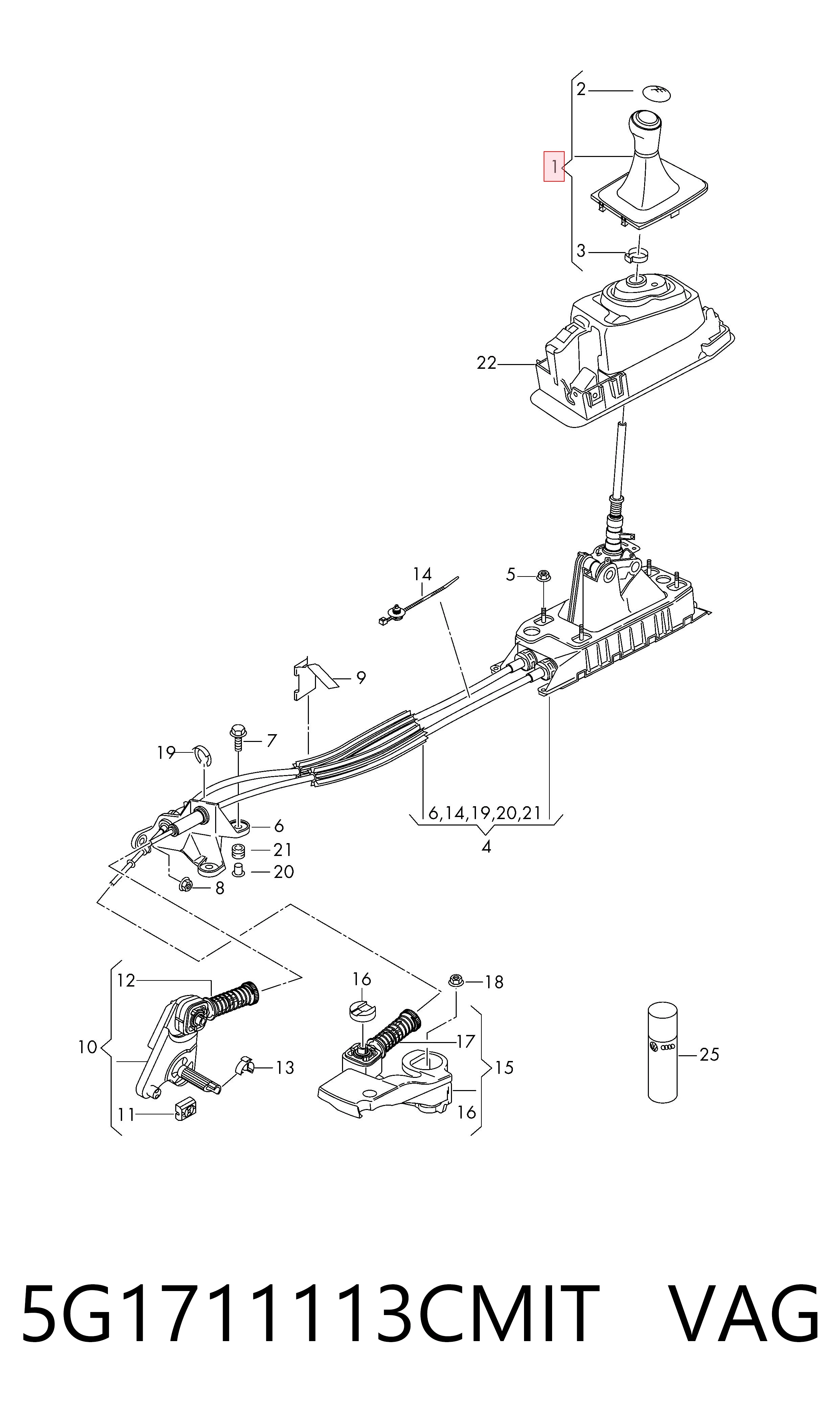 5G1711113CMIT VAG