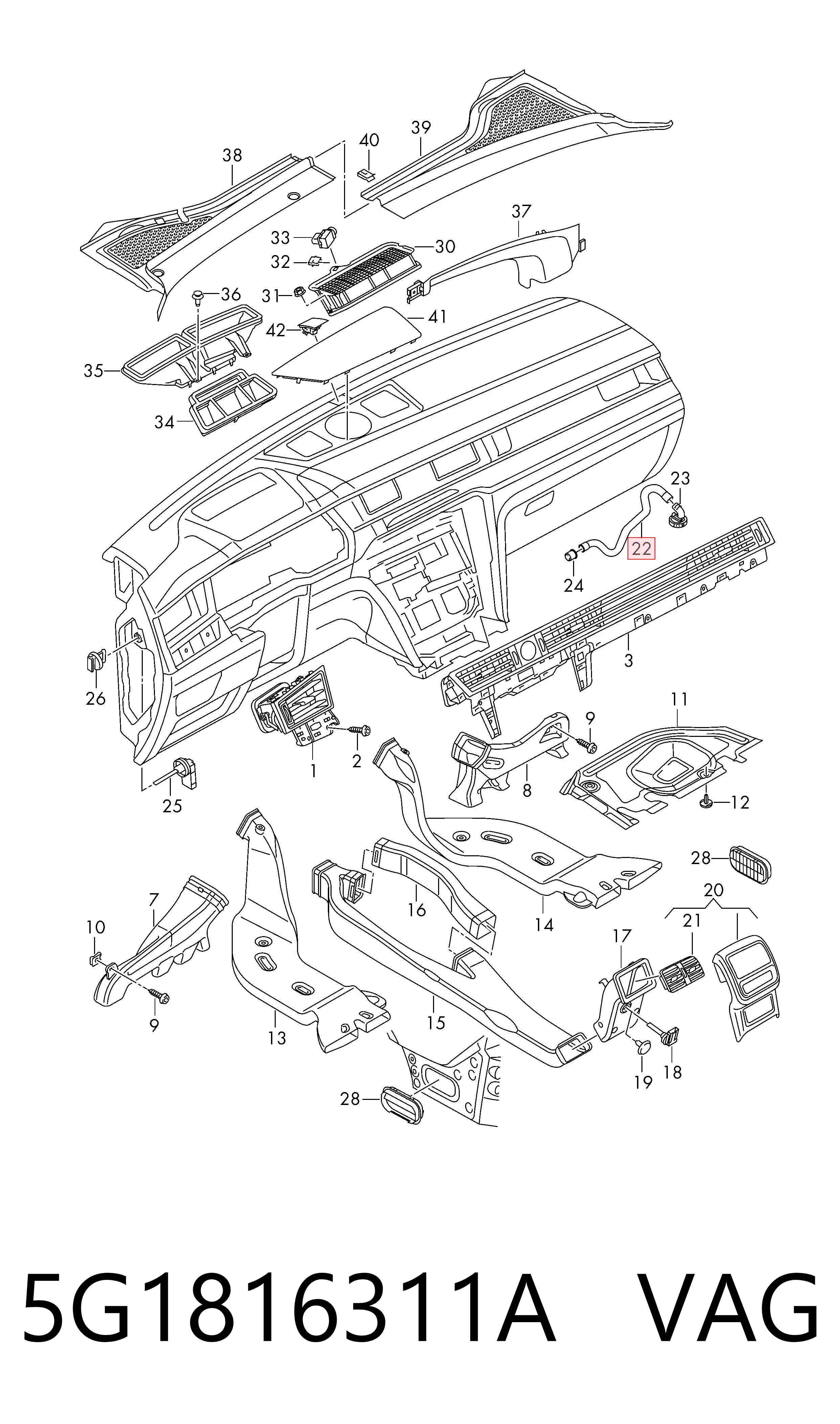 5G1816311A VAG