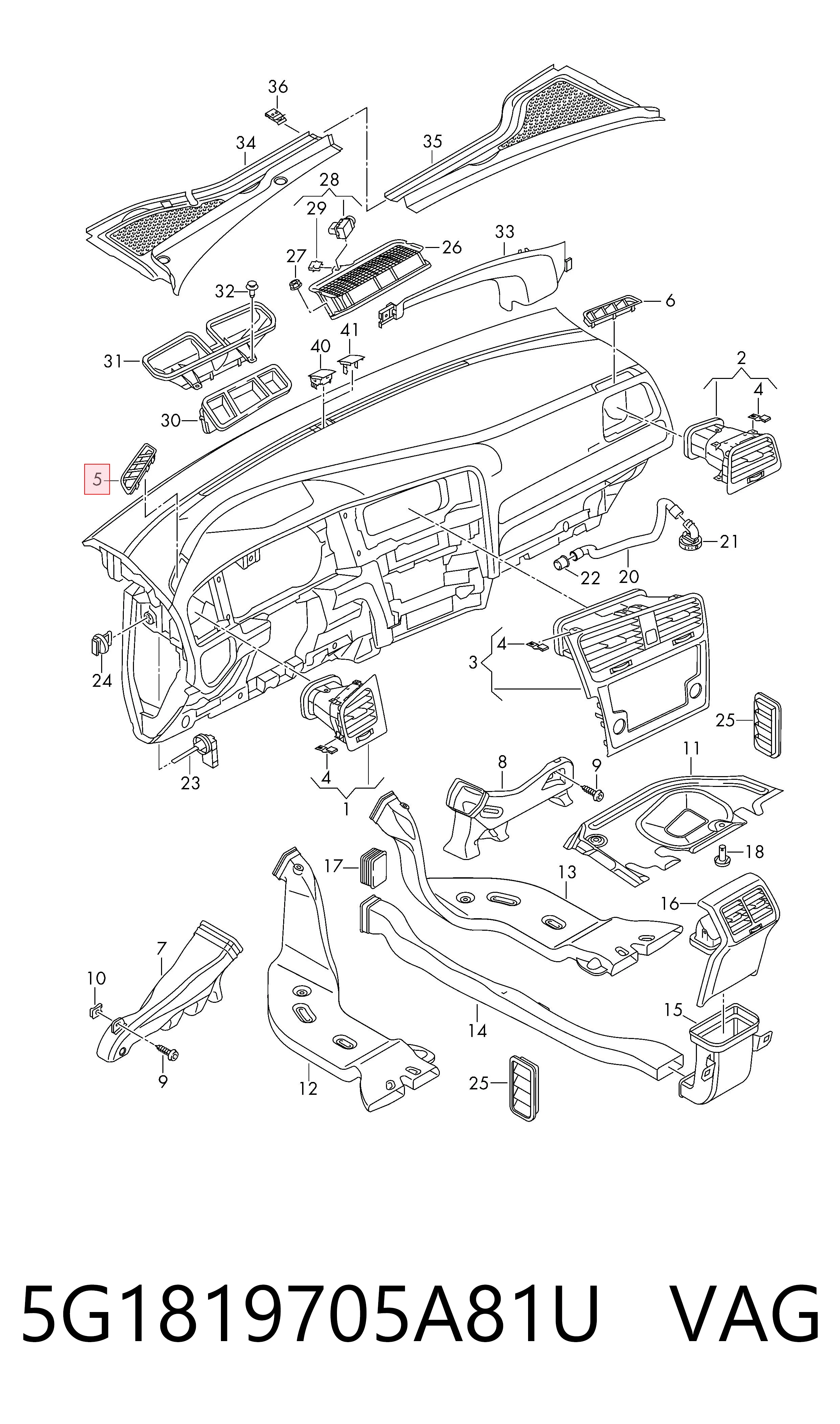 5G1819705A81U VAG