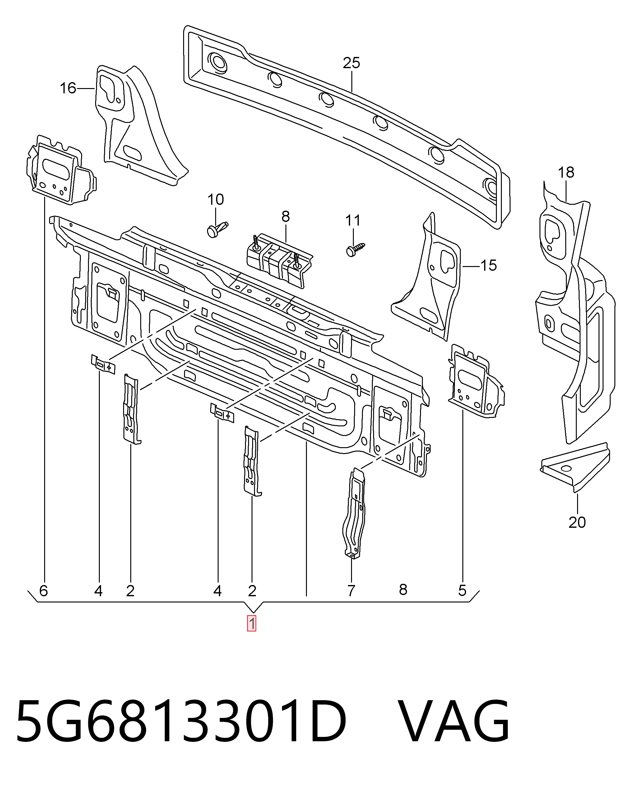 5G6813301D VAG