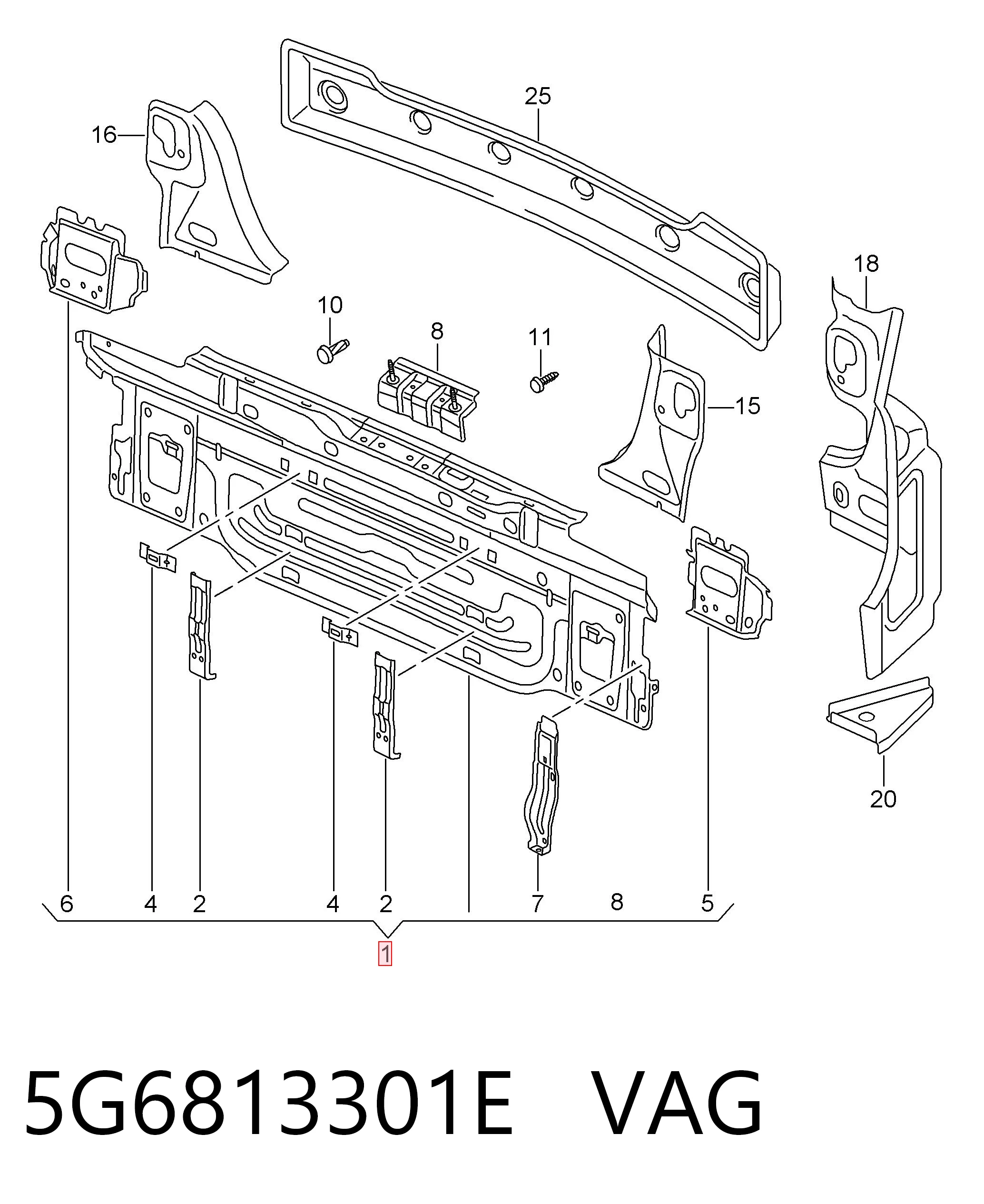 5G6813301E VAG