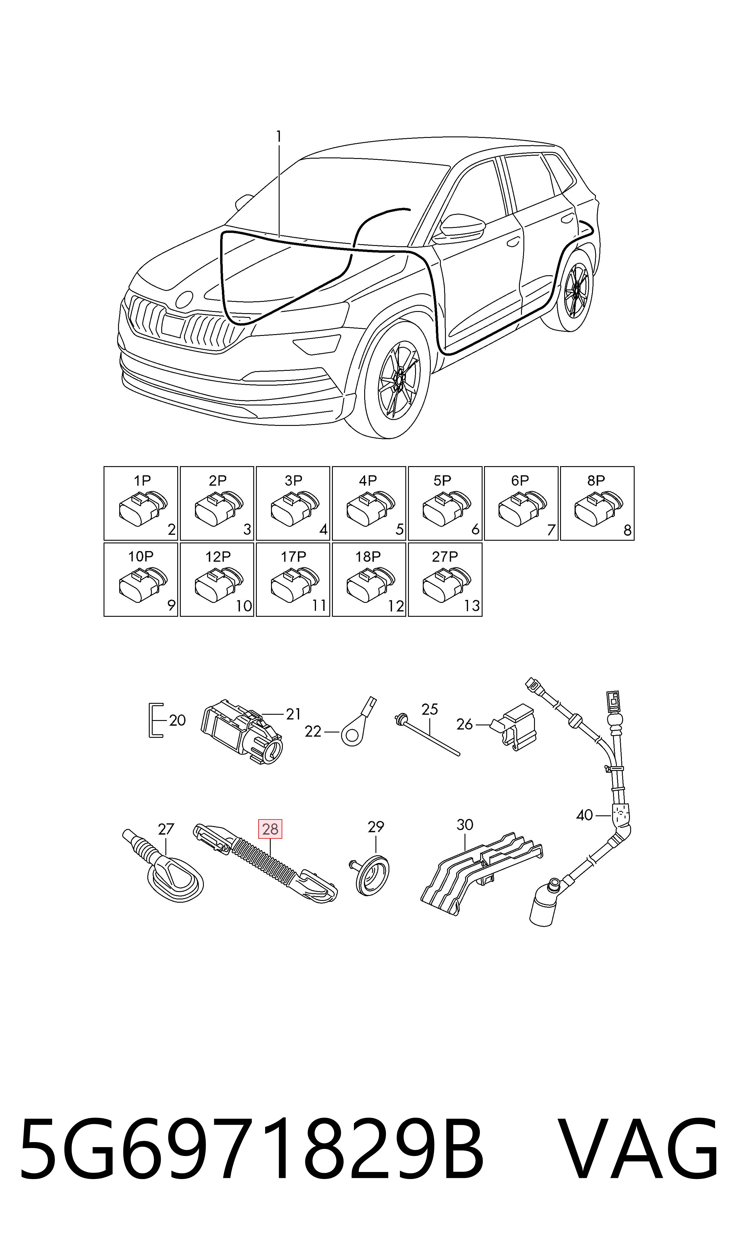5G6971829B VAG 