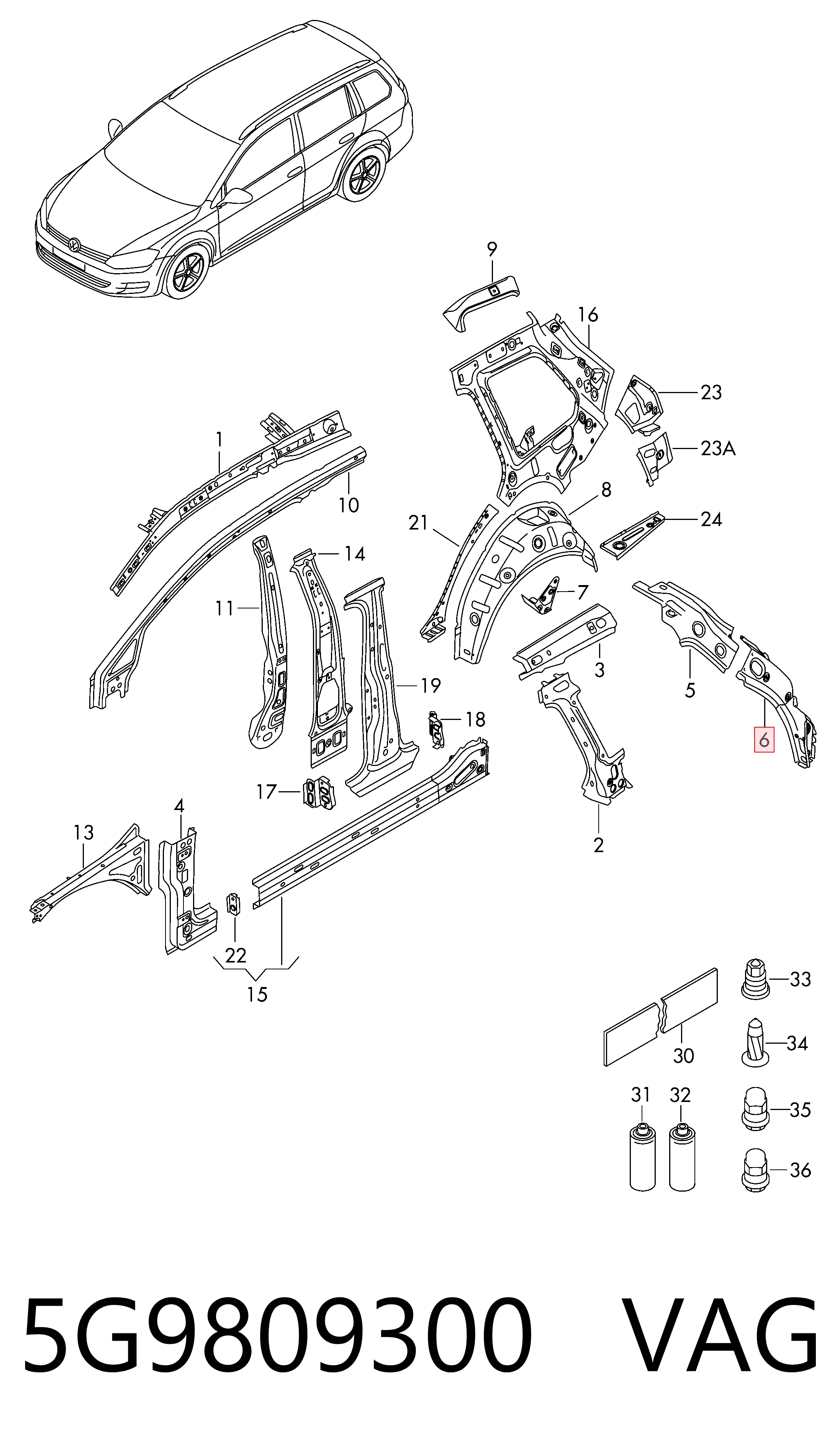 5G9809300 VAG 