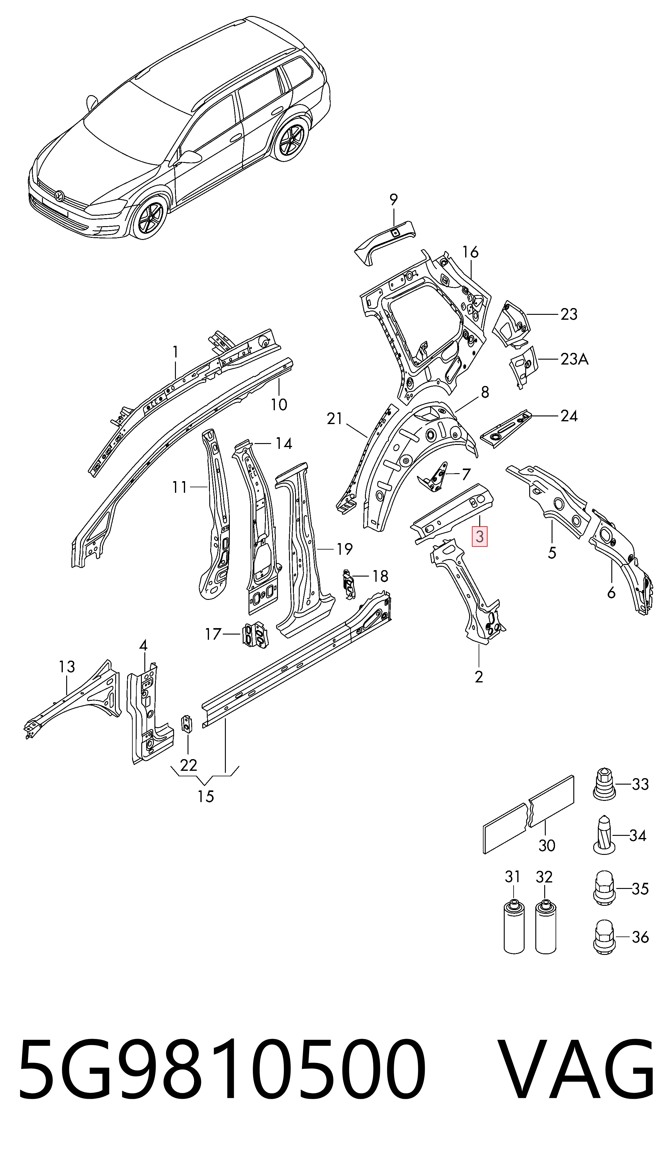5G9810500 VAG 