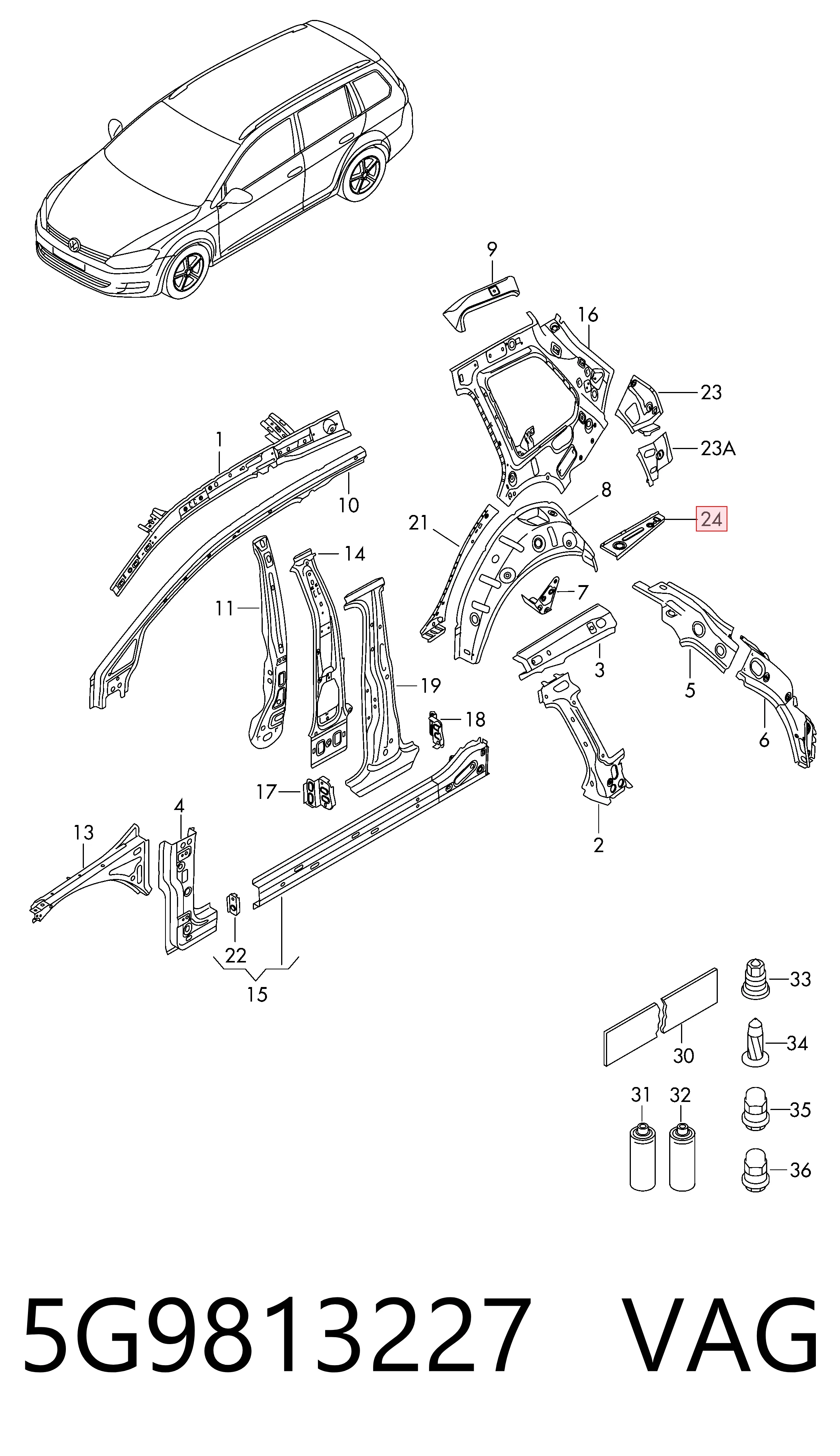 5G9813227 VAG 