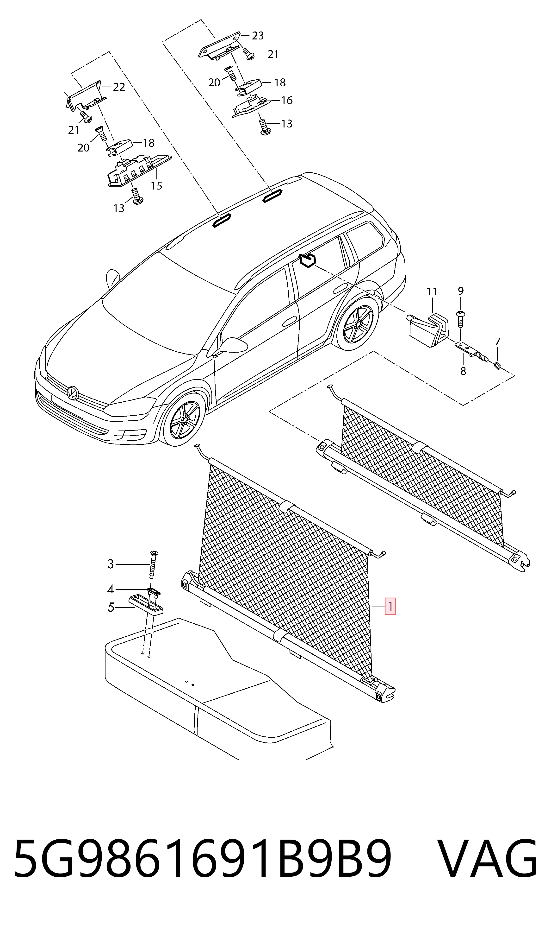 5G9861691B9B9 VAG 
