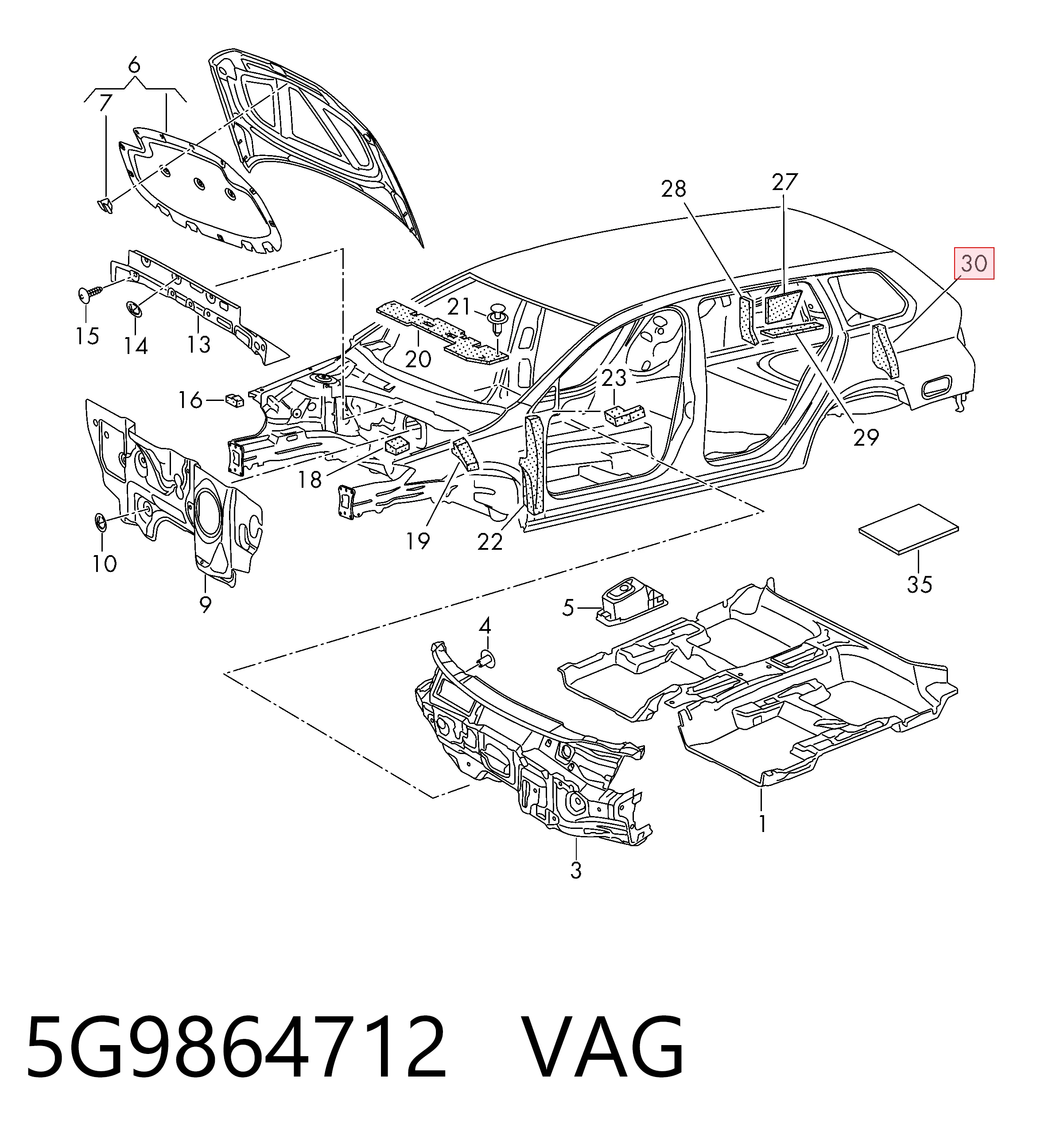 5G9864712 VAG