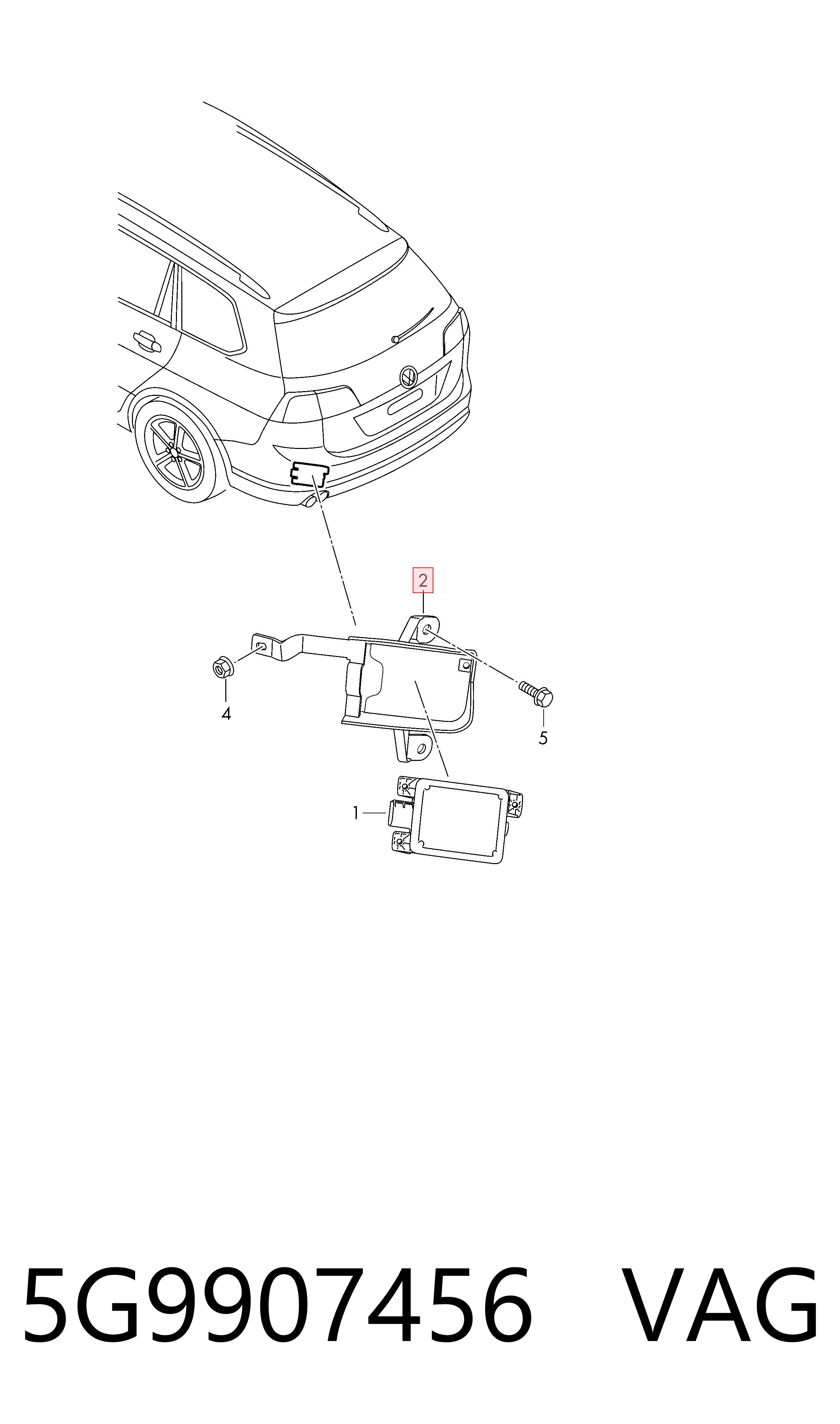  VAG 5G9907456 preço, a partir de 22,92 USD