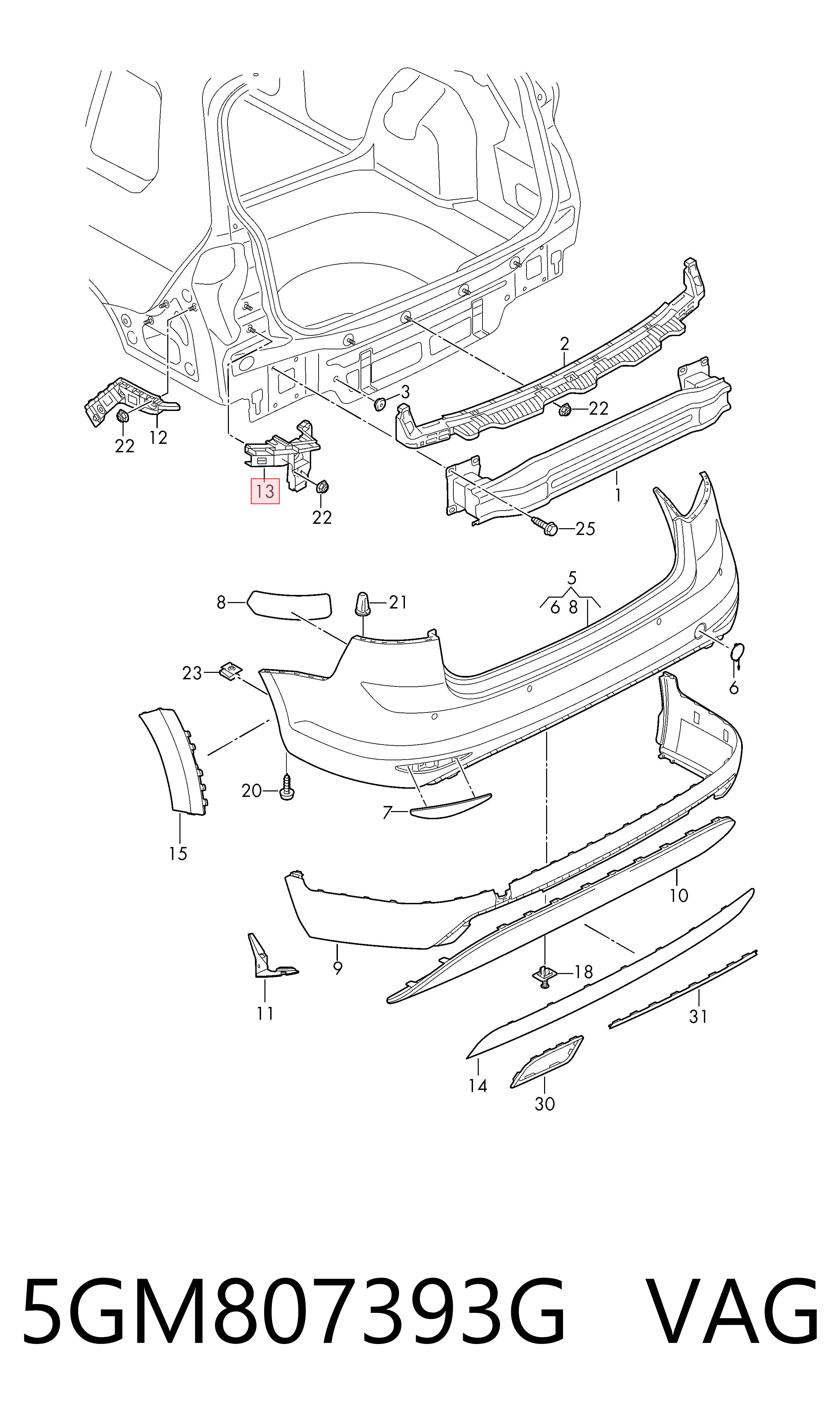5GM807393G VAG 
