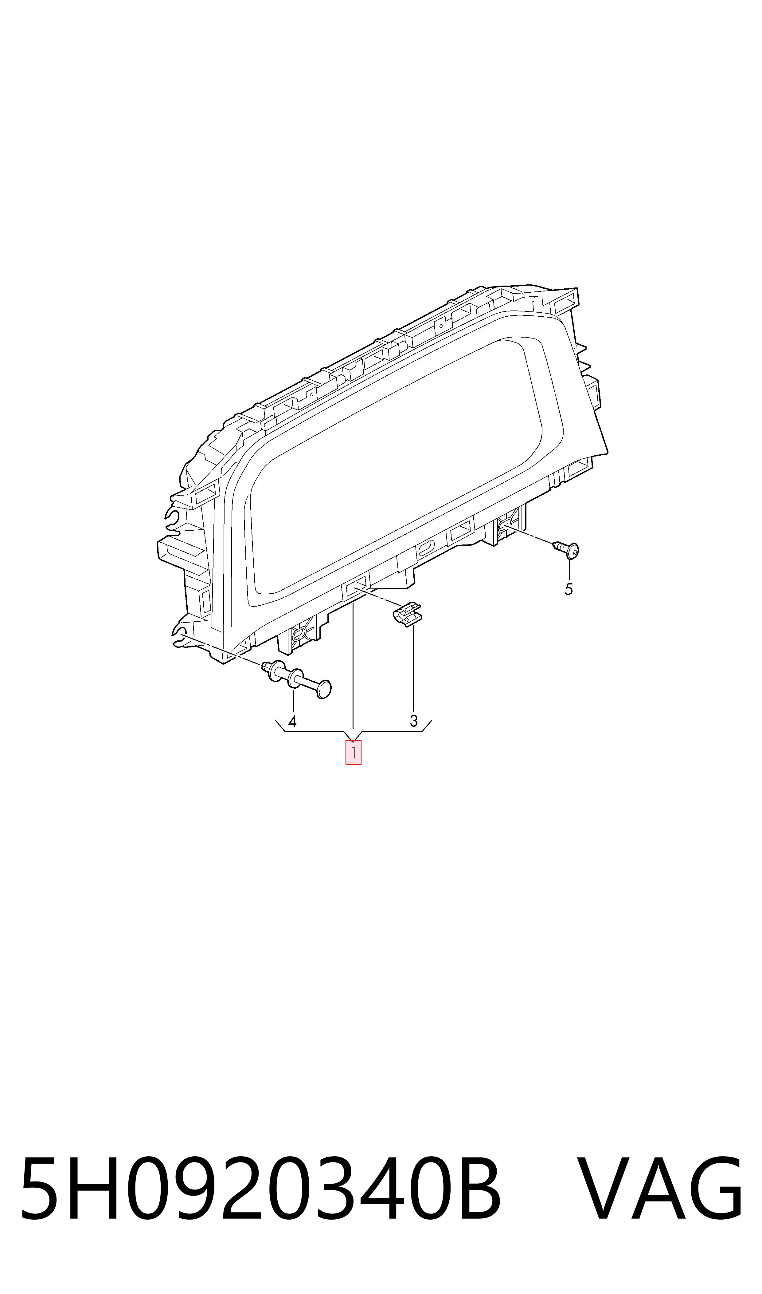  5H0920340B VAG