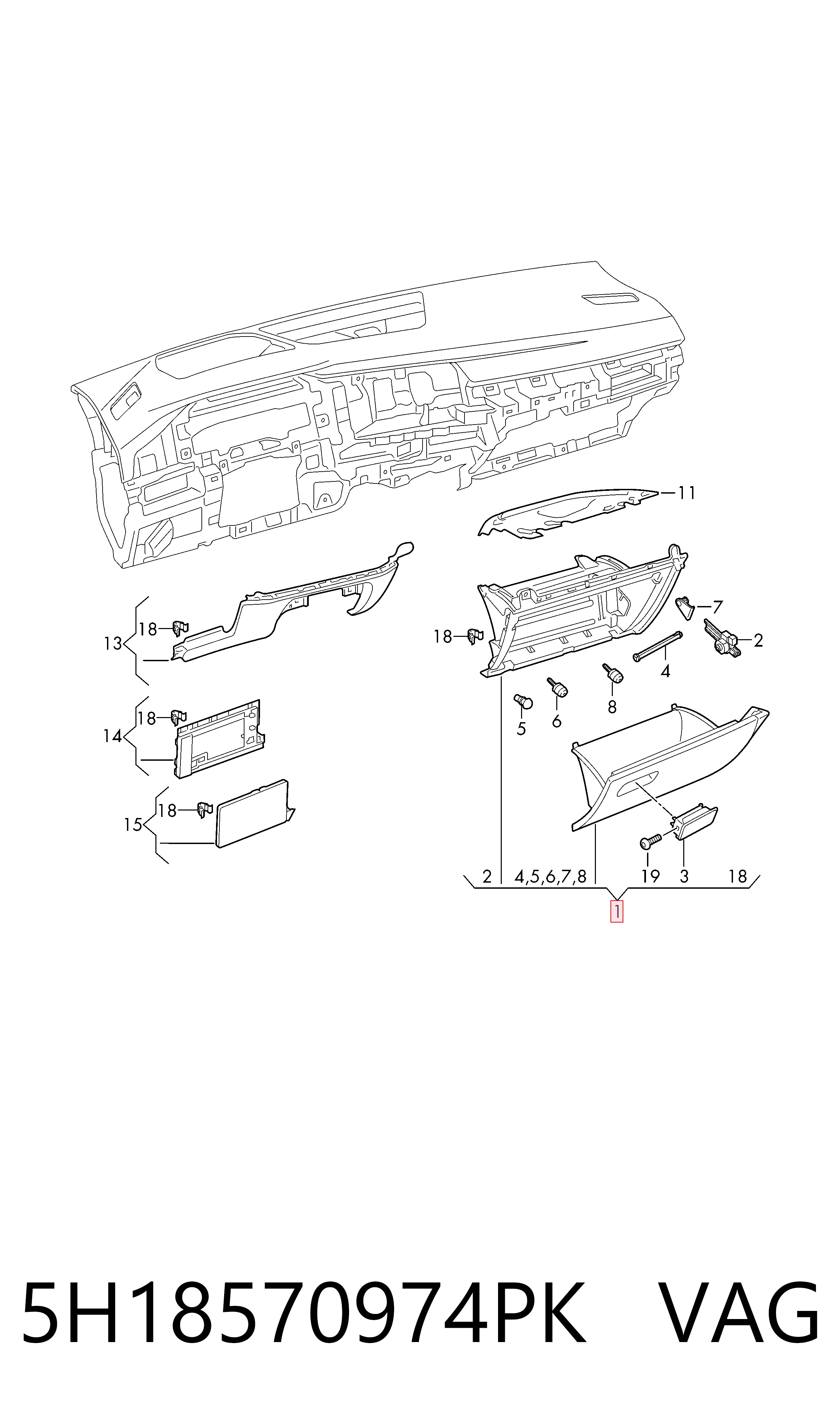 5H18570974PK VAG