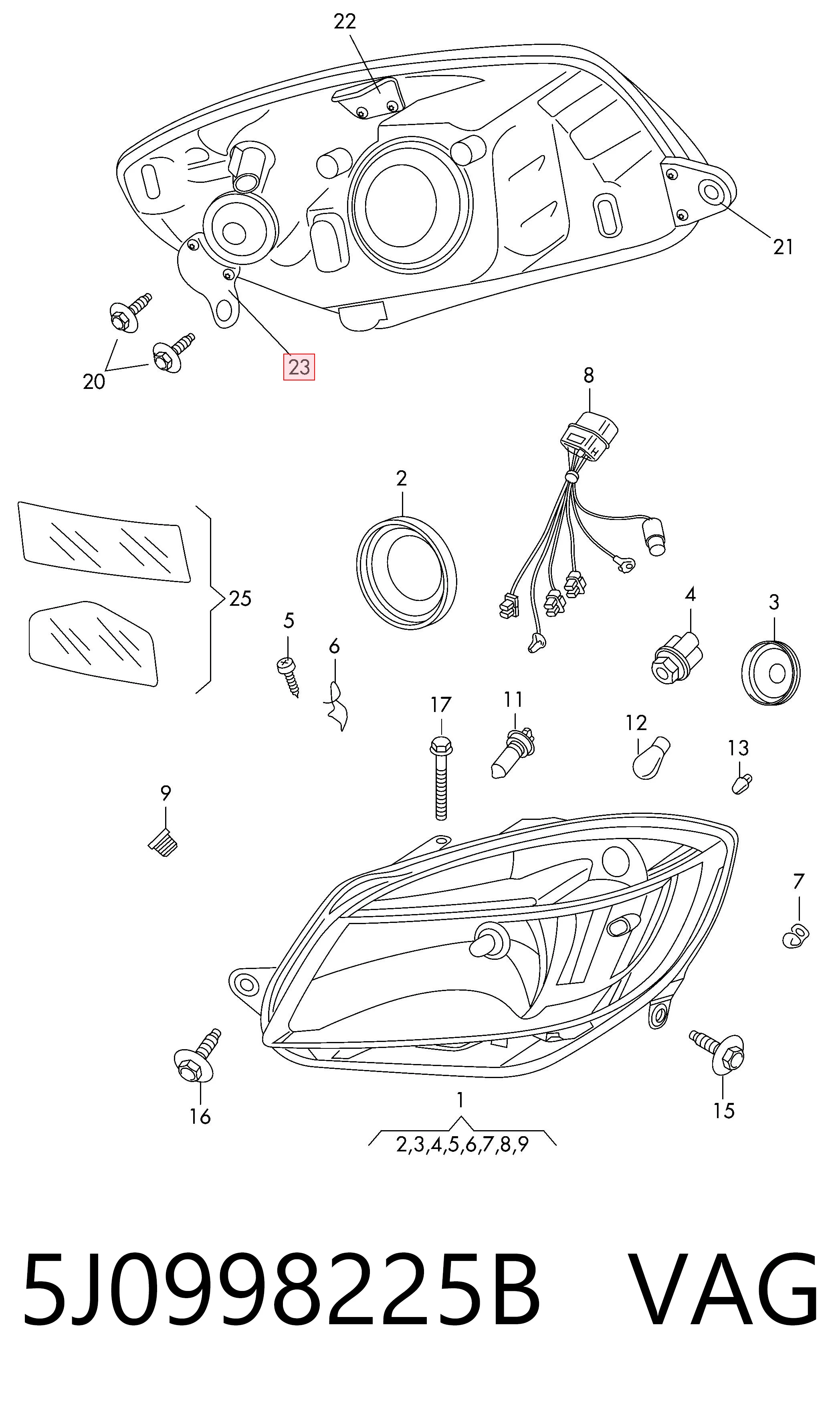 5J0998225B VAG 