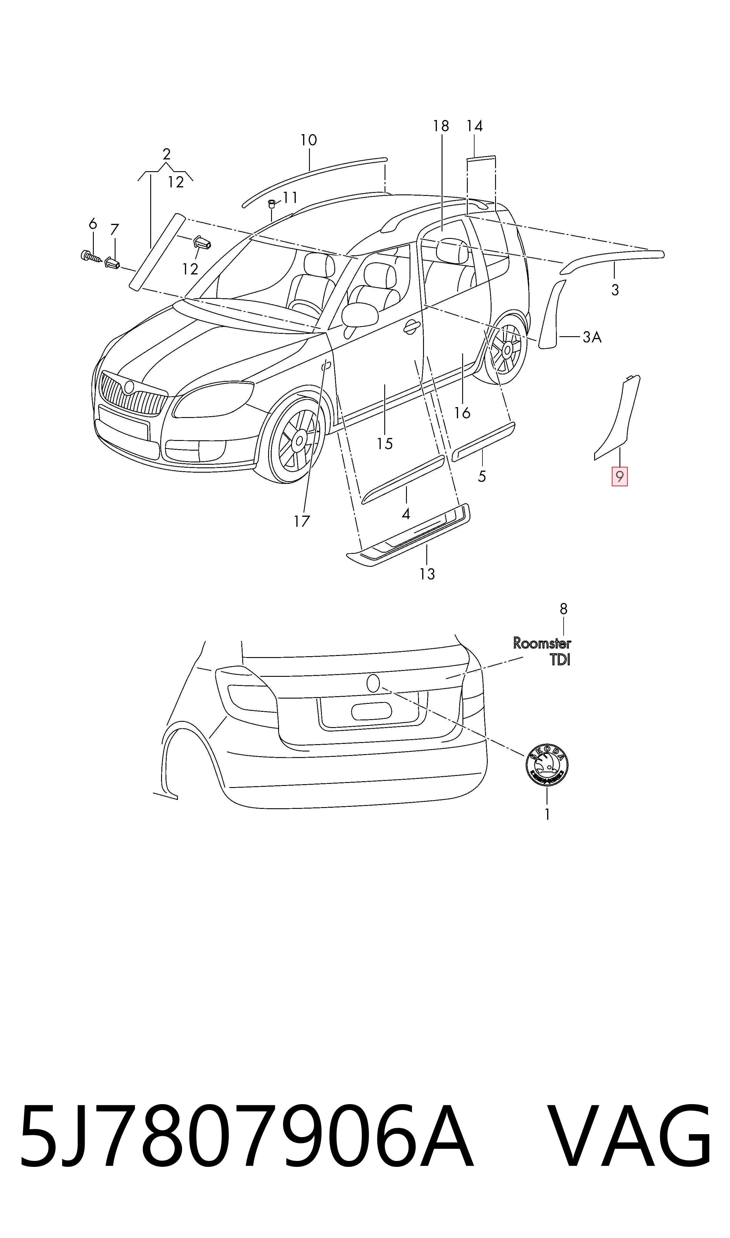 5J7807906A VAG 