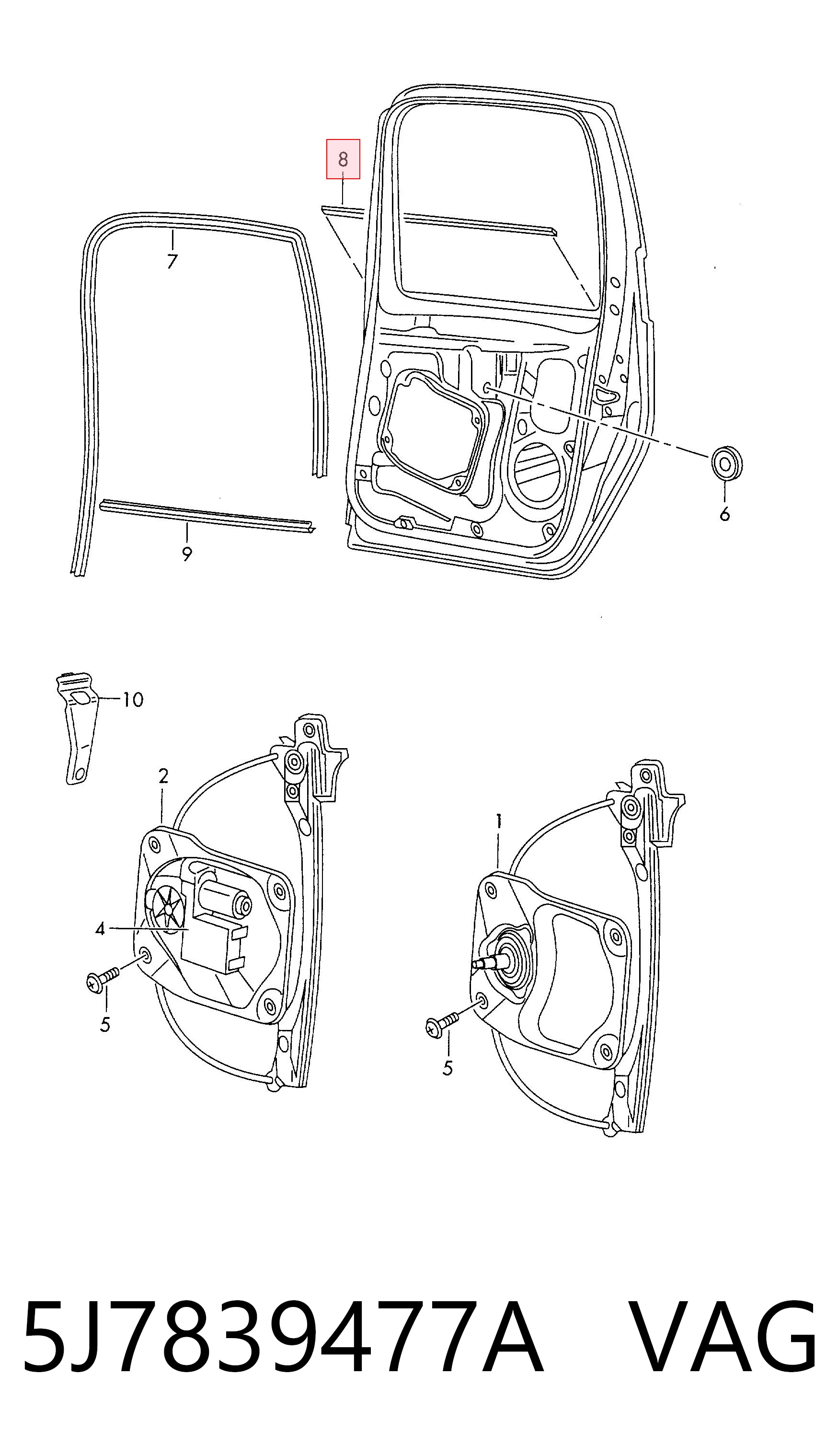5J7839477A VAG 