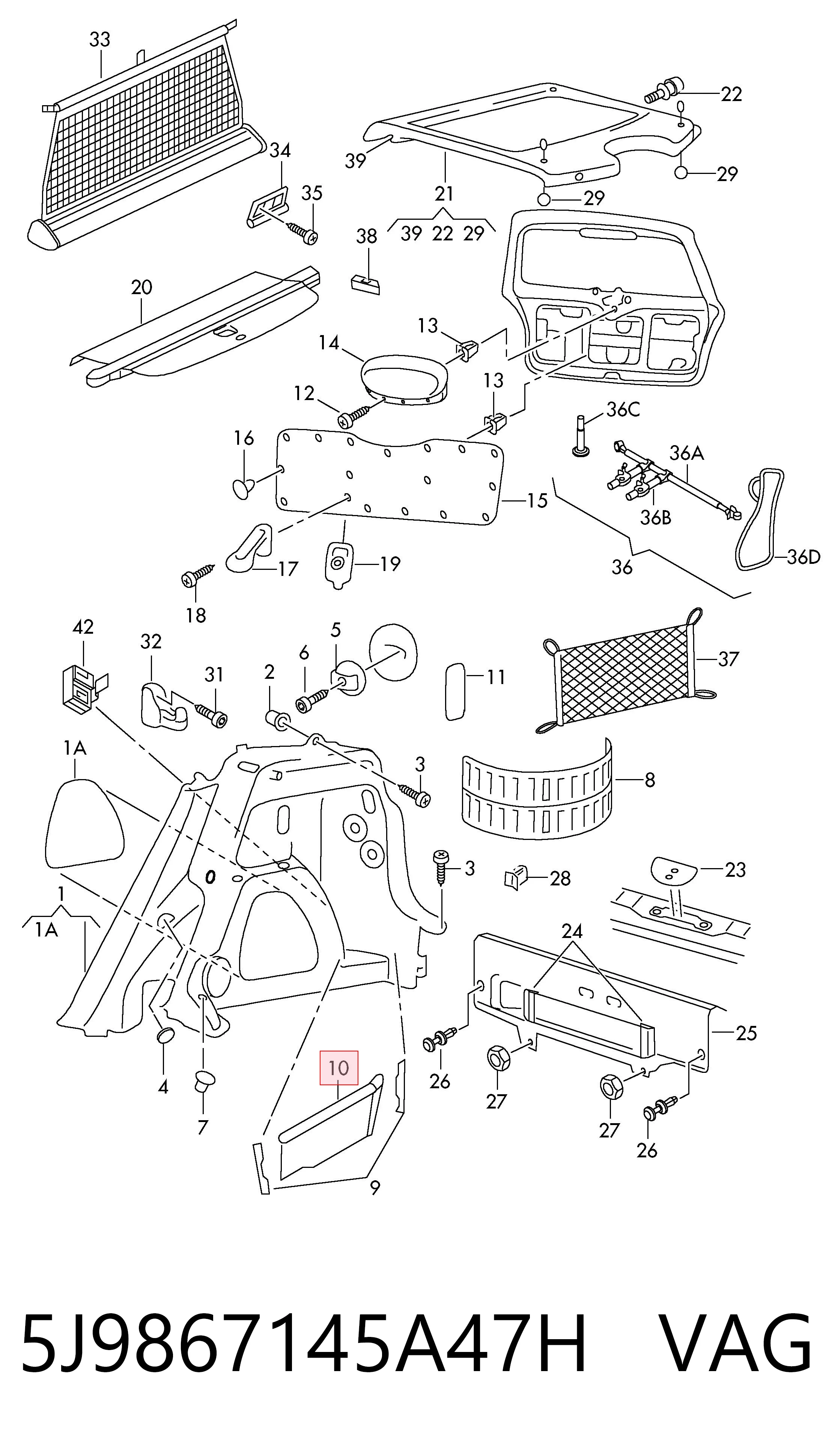 5J9867145A47H VAG 