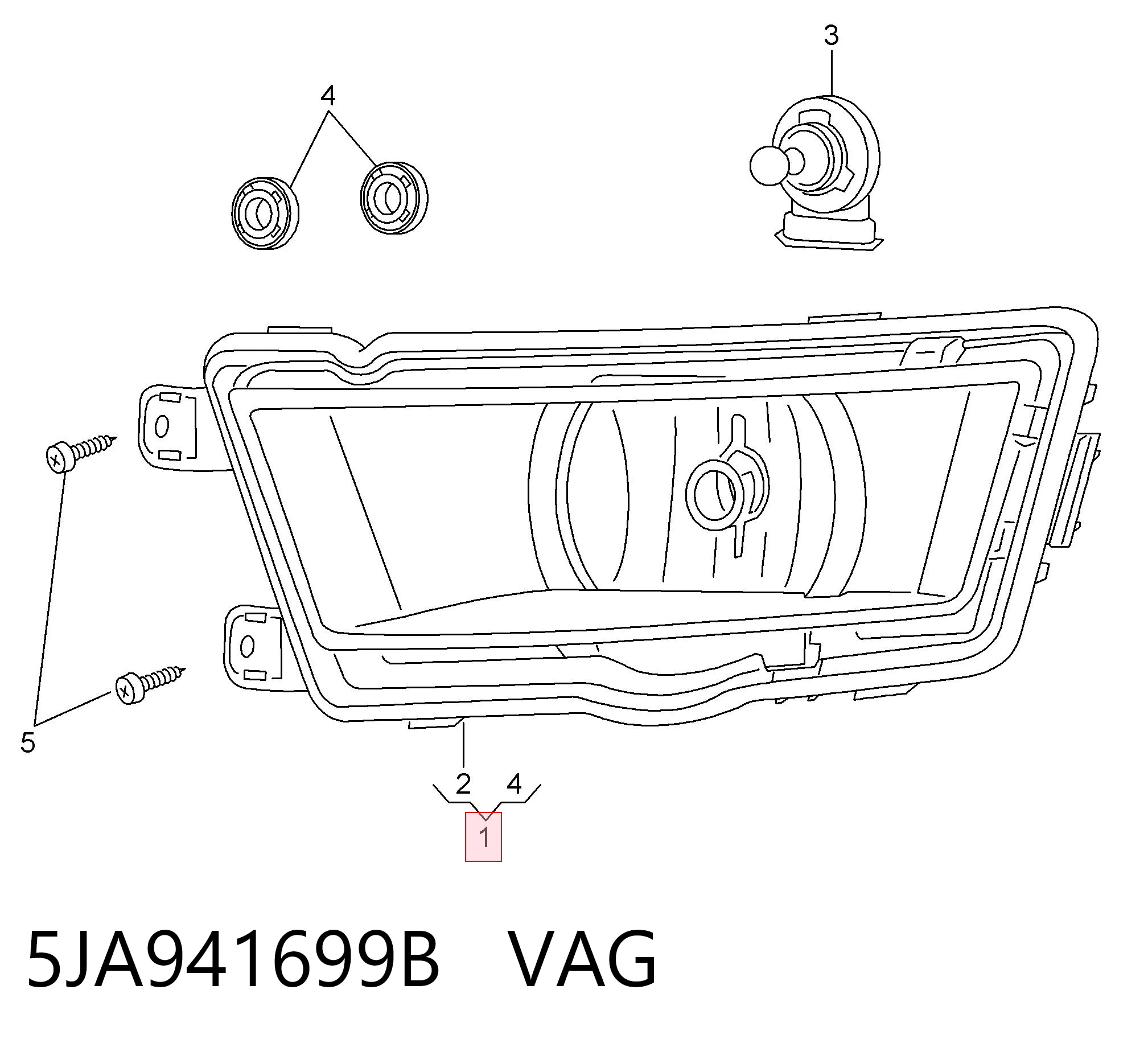 5JA941699B VAG