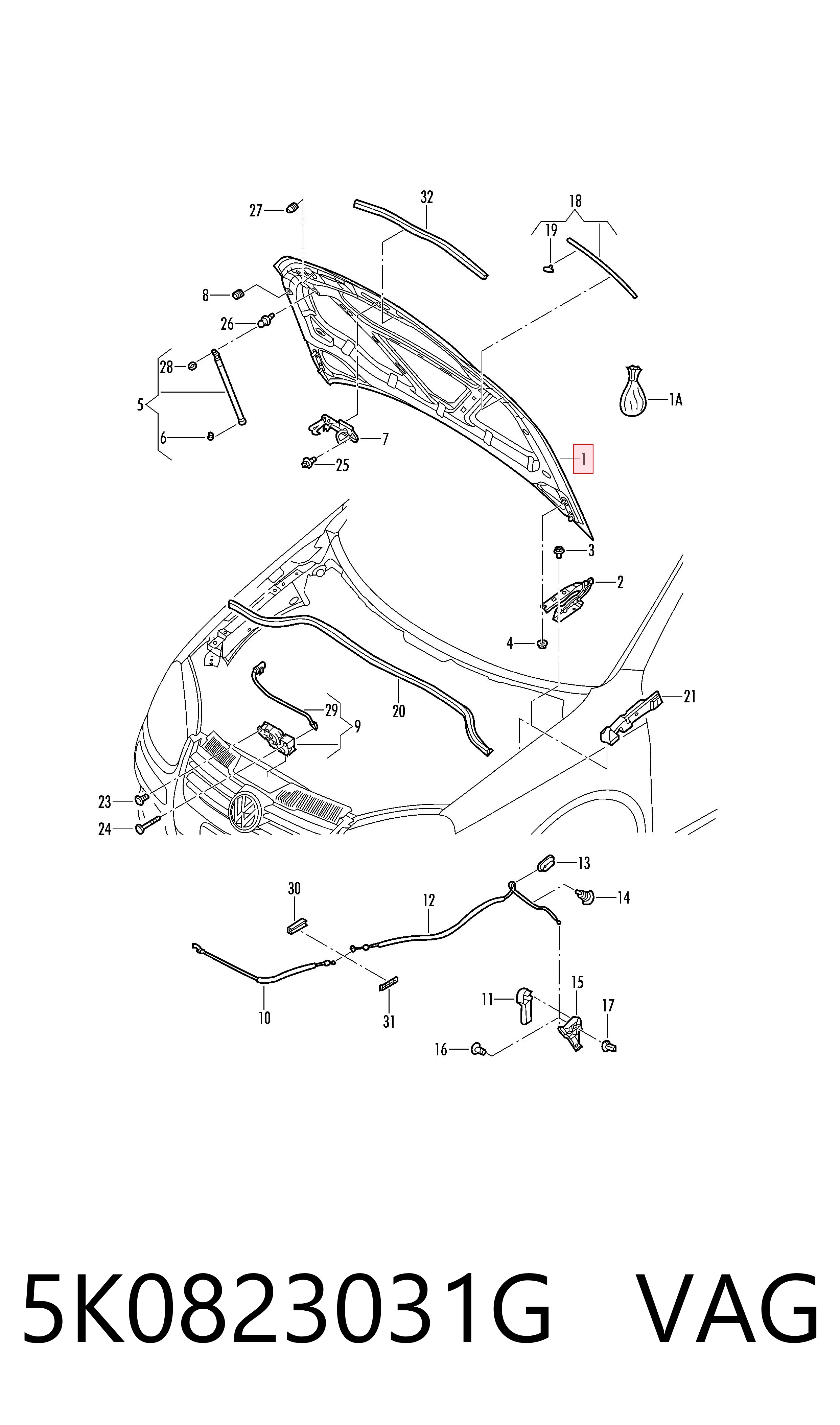 Compre Capota Volkswagen Golf 6