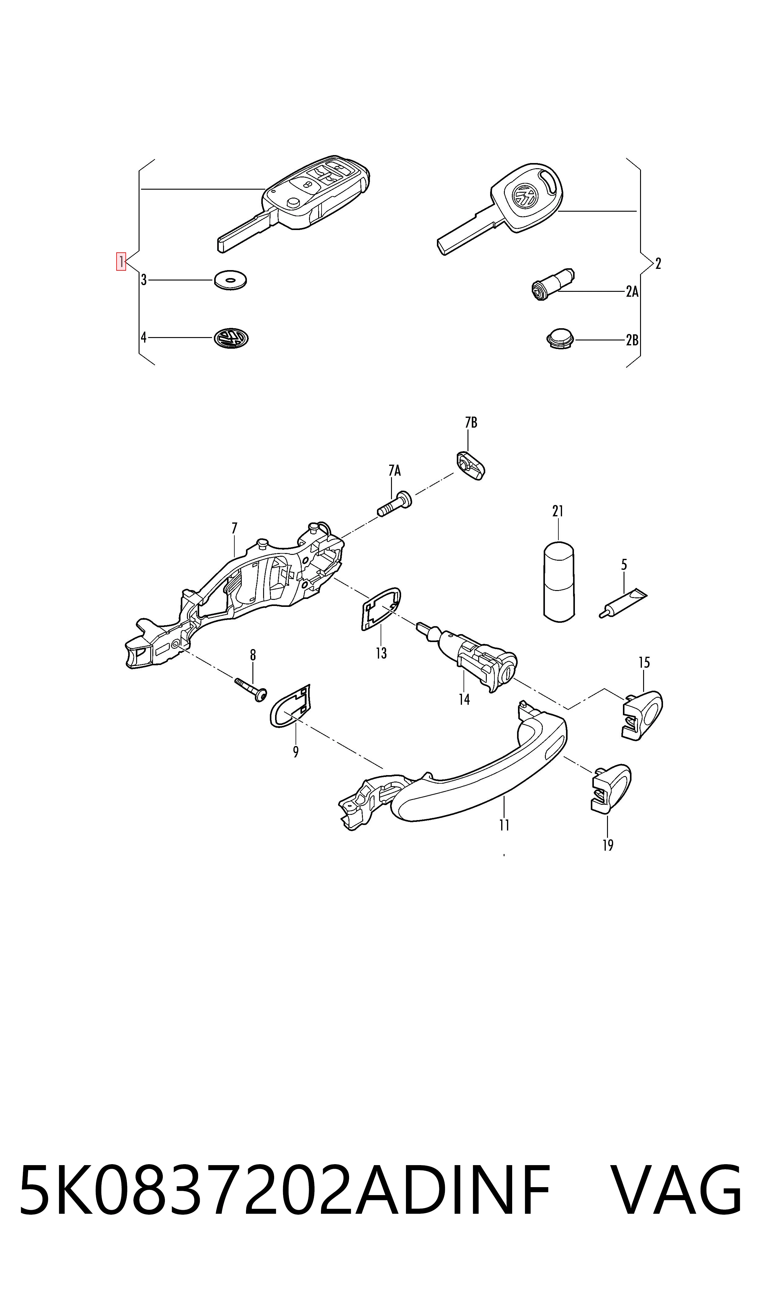 5K0837202ADINF VAG 