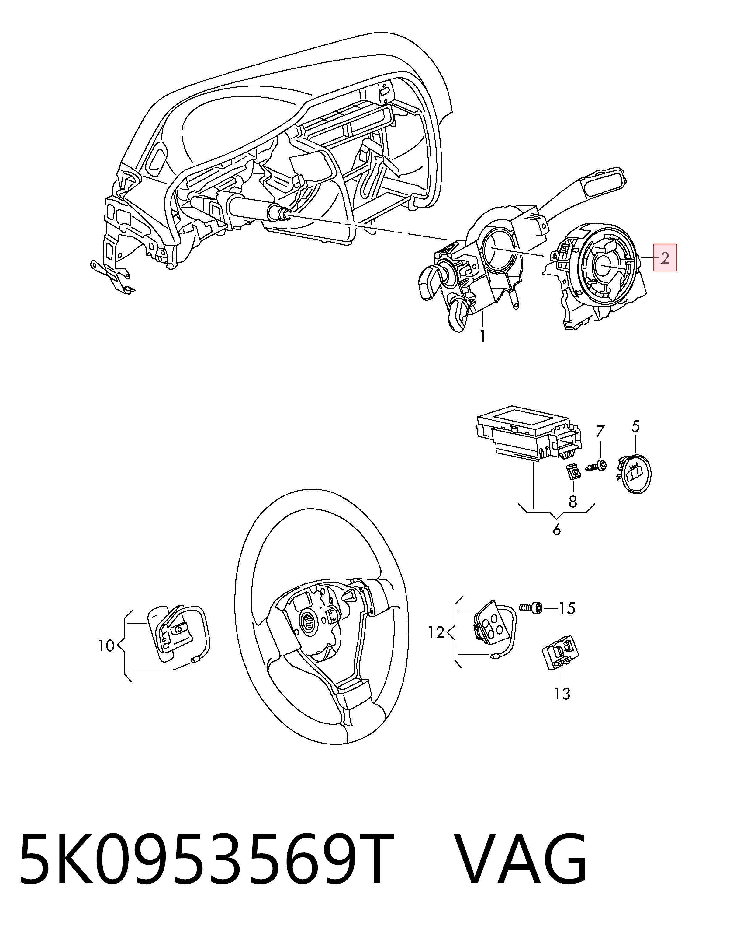 Anel AIRBAG de contato, cabo plano do volante AND 30953019 preço, a partir de 380,33 USD